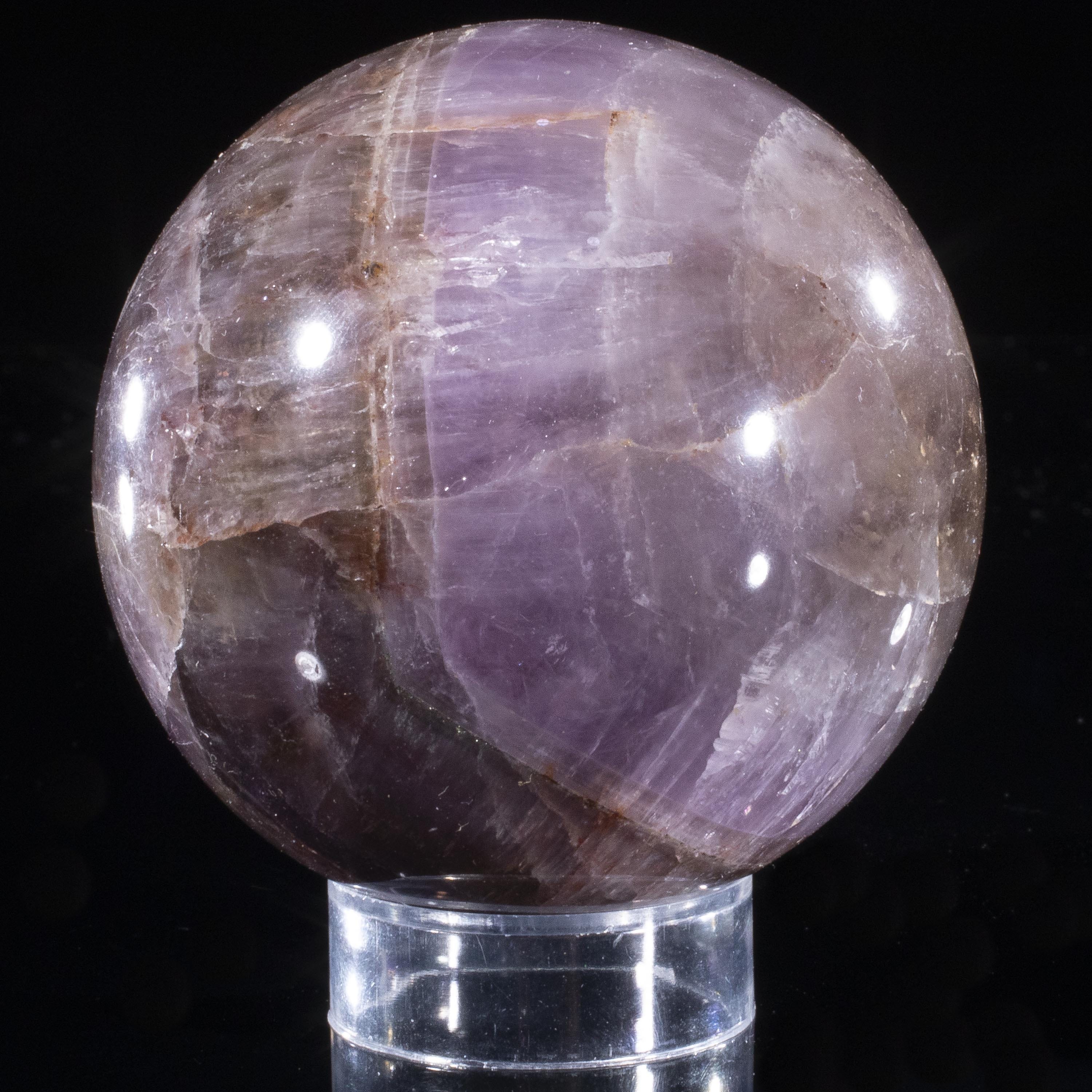 Kalifano Super 7 Super 7 Sphere Carving 2.75" / 450 grams SP7-1400