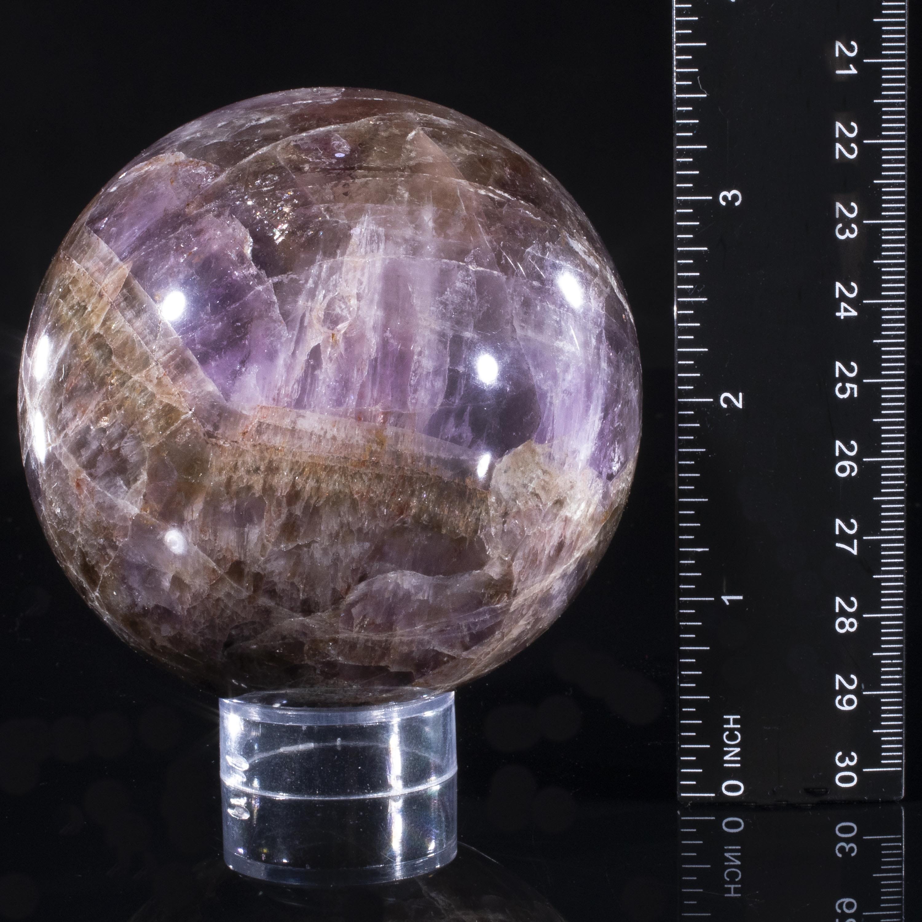 Kalifano Super 7 Super 7 Sphere Carving 3.25" / 800 grams SP7-2400