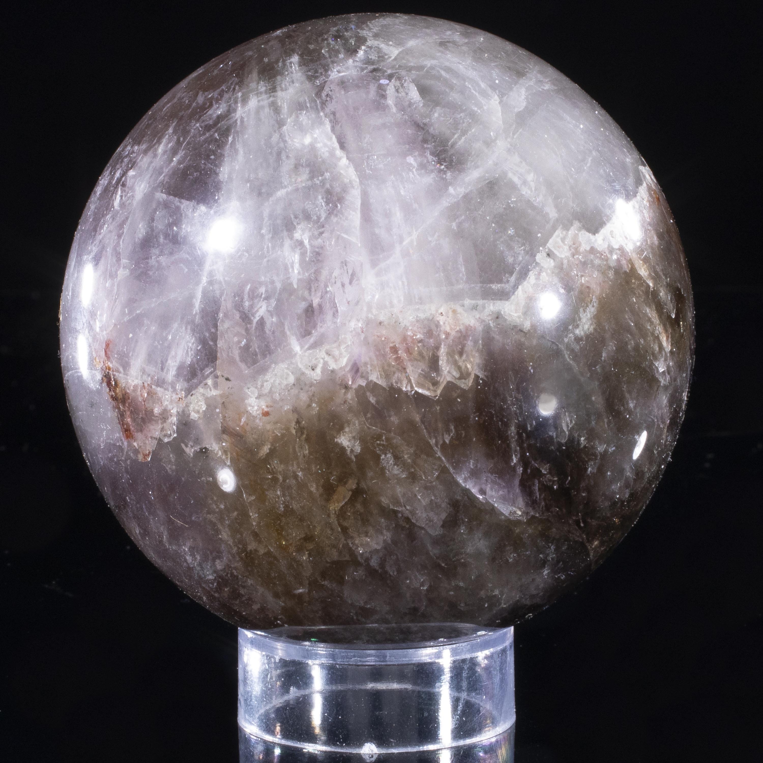 Kalifano Super 7 Super 7 Sphere Carving 3" / 600 grams SP7-1800