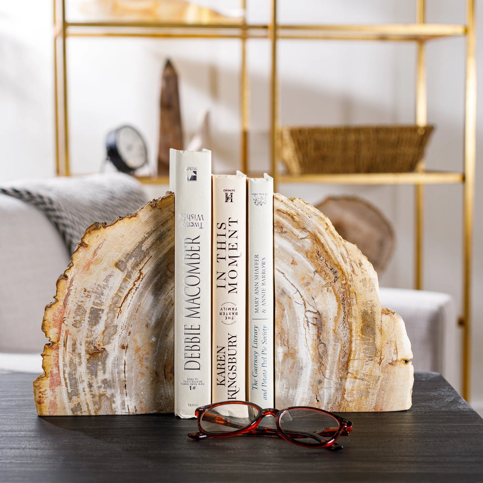 Gemstone Bookends