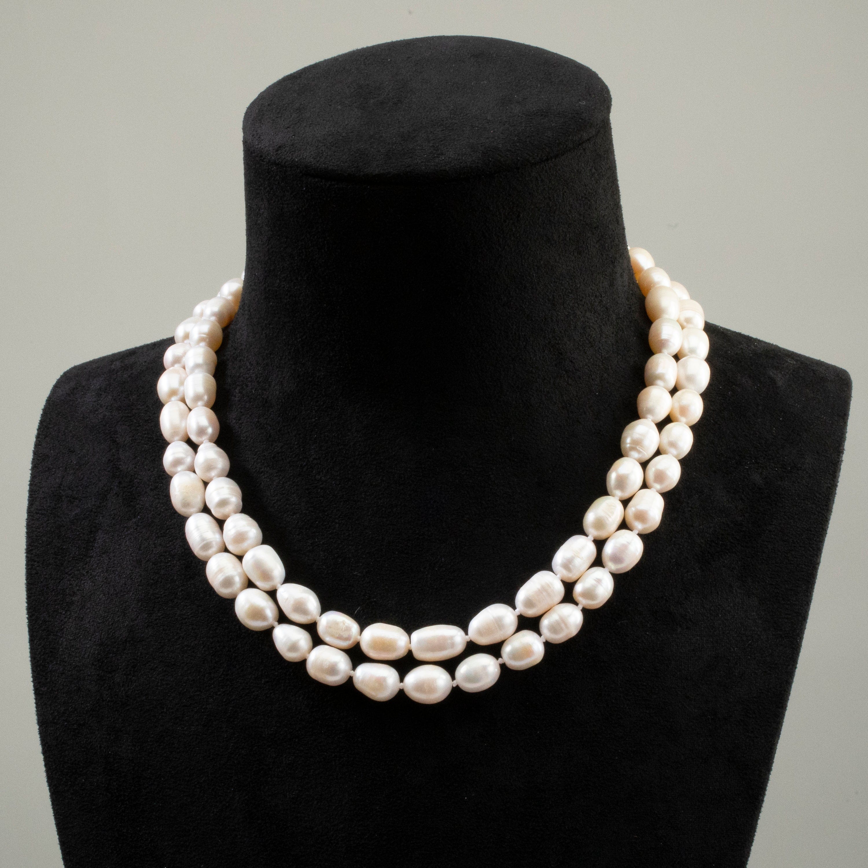 KALIFANO 37” Freshwater Pearl Necklace TS-NGP-37