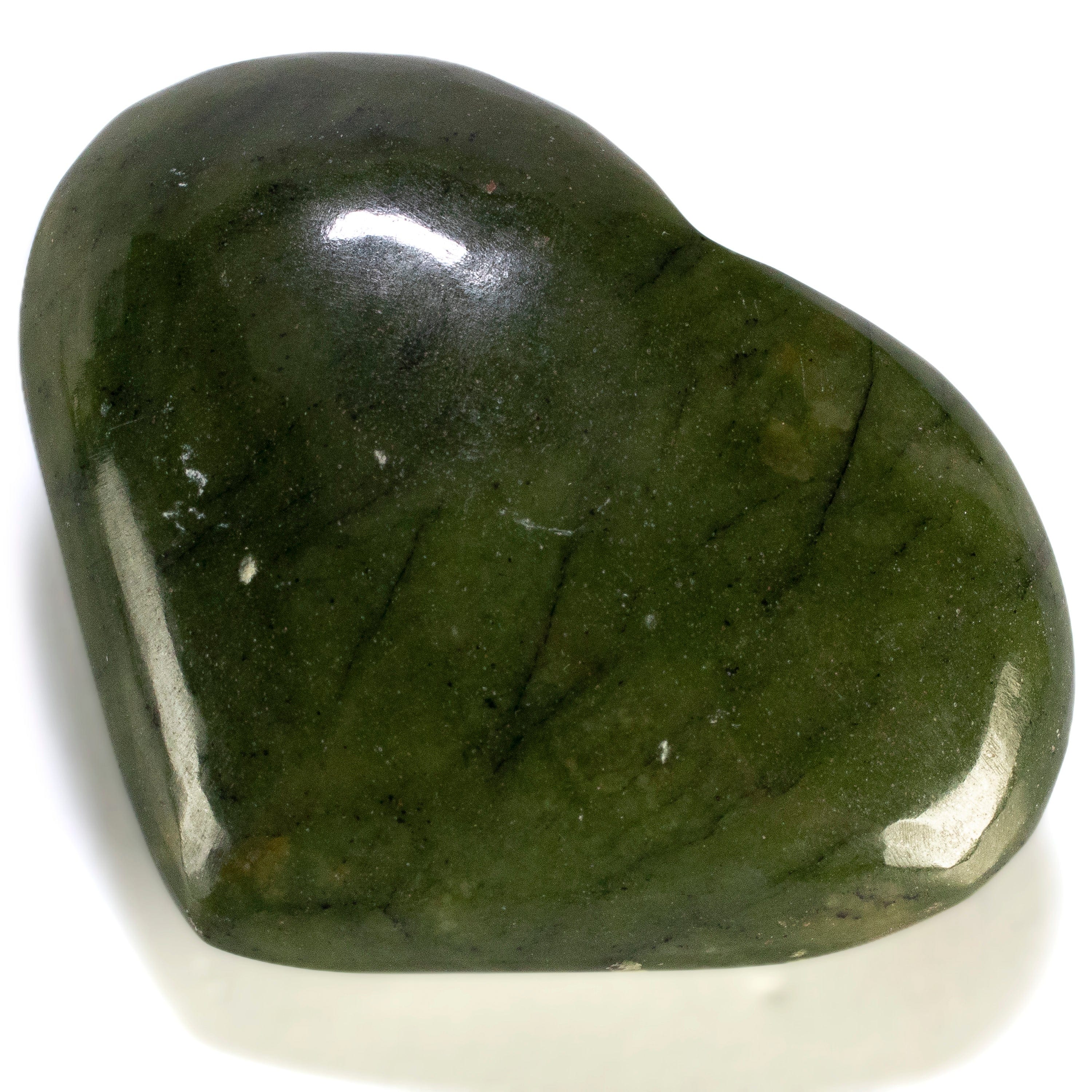 KALIFANO Afghan Jade Afghan Jade Gemstone Heart Carving GH140-AJ