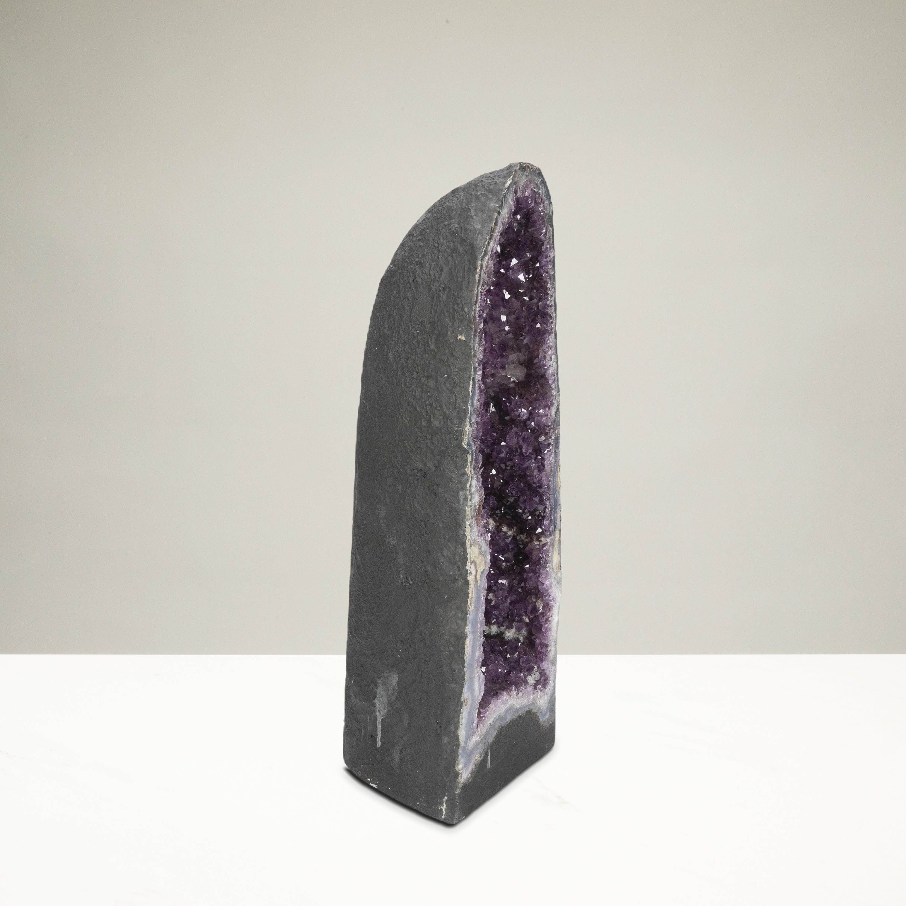 Kalifano Amethyst Amethyst Geode Cathedral - 27" / 75 lbs BAG12400.001