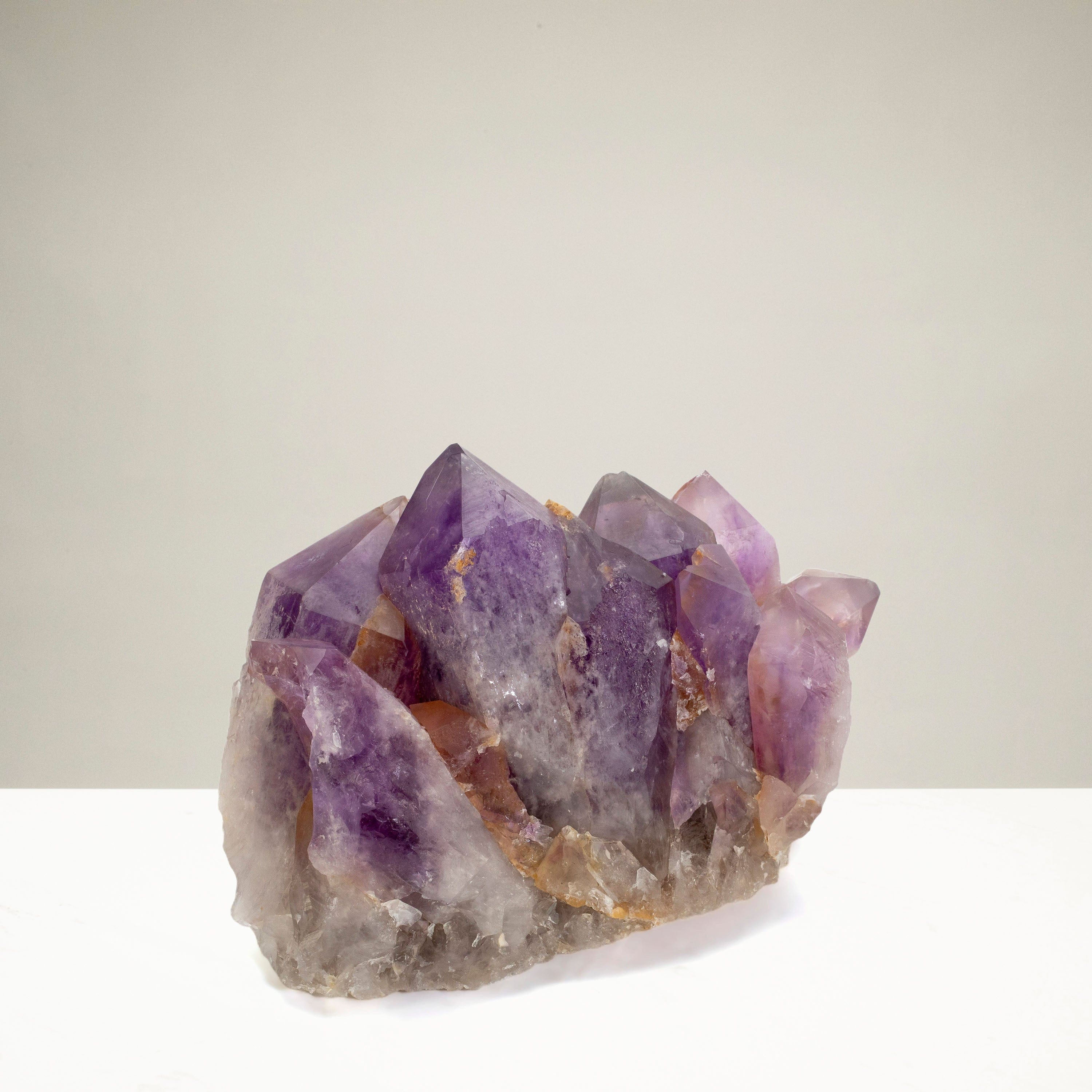 Kalifano Amethyst Bolivian Amethyst Point Cluster - 13" / 12 kg BA7900.002