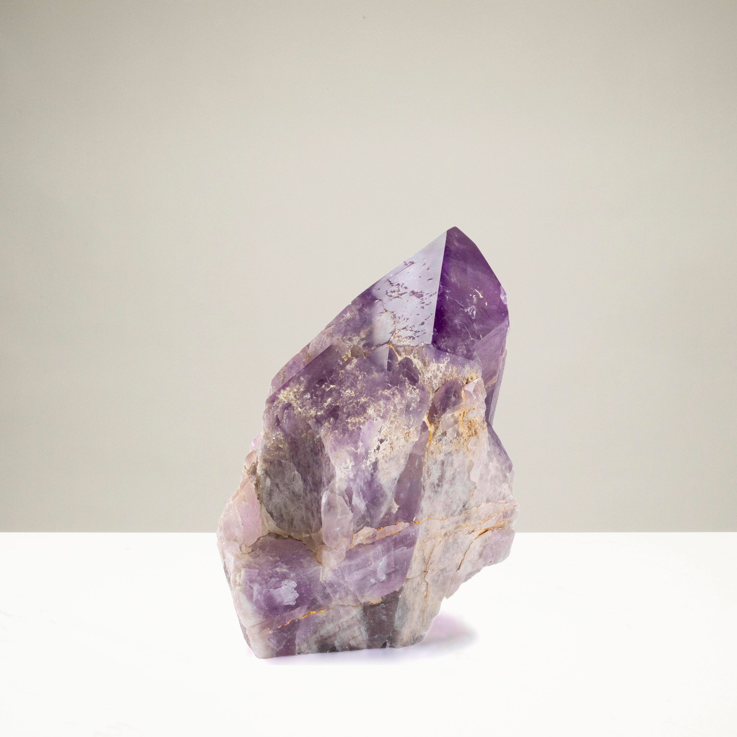 Kalifano Amethyst Brazilian Amethyst Point- 8" / 4,500 grams AP2400