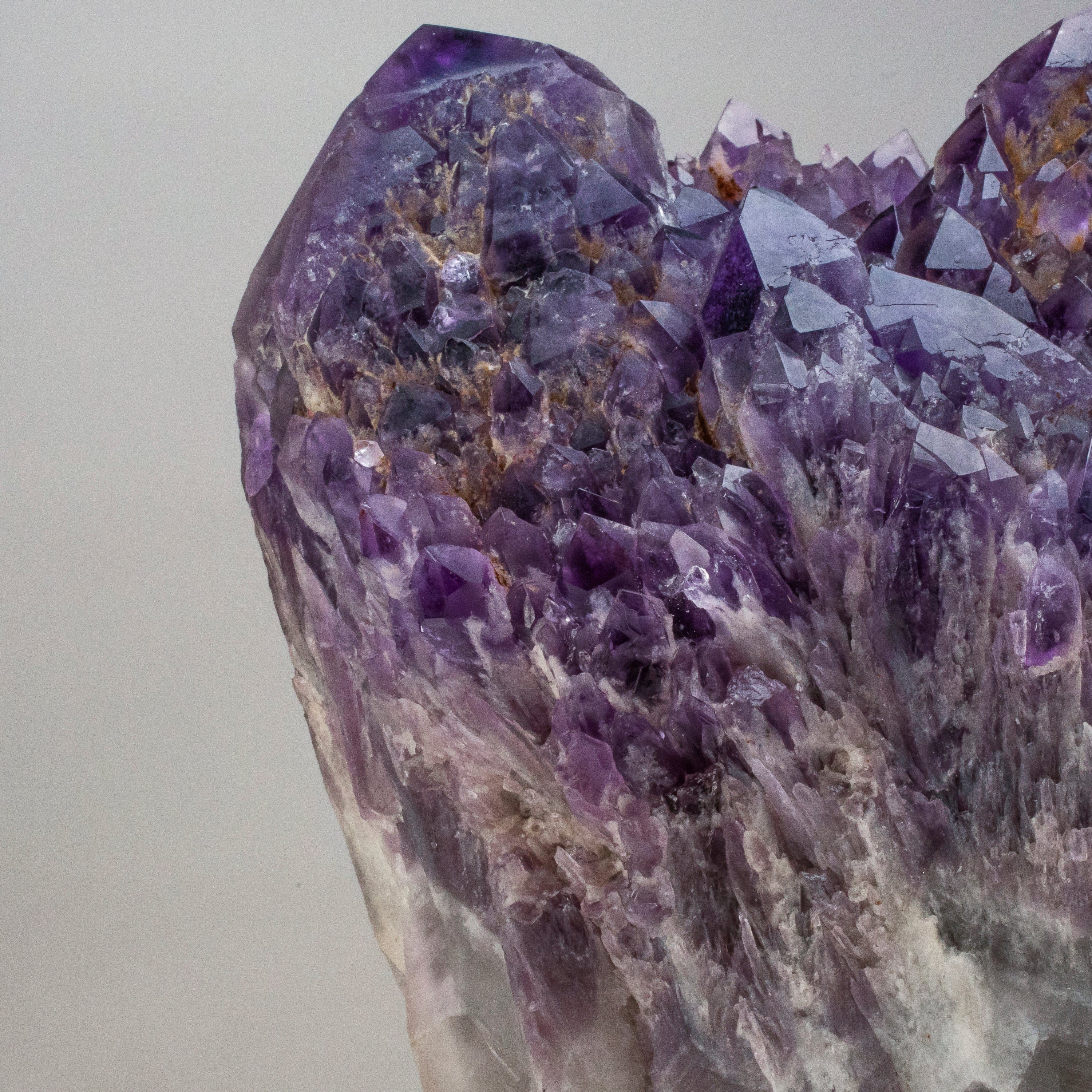 Kalifano Amethyst Elestial Amethyst Cluster Point from Brazil - 26lbs / 11" ALW5600.001