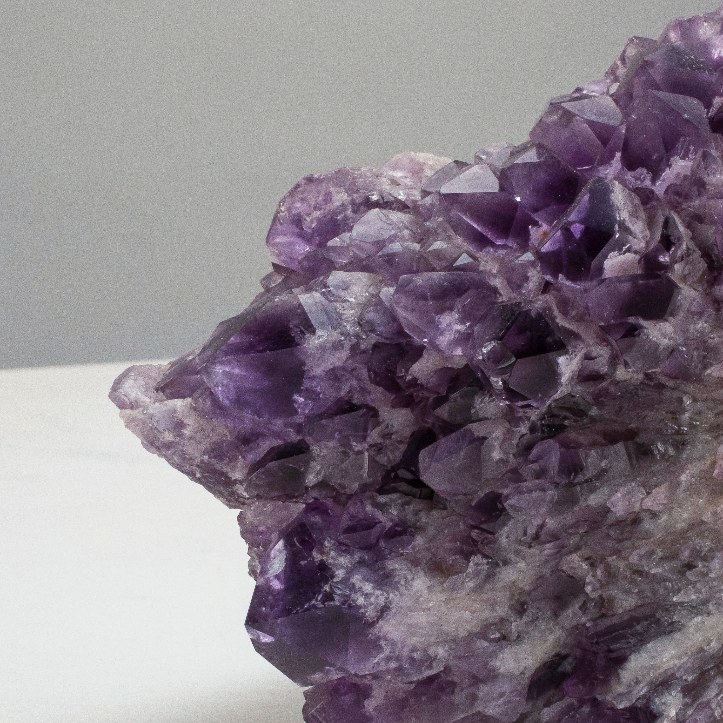 Kalifano Amethyst Elestial Amethyst Cluster Point from Brazil - 6.2lbs / 12" ALW1400.002