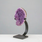 Medium Uruguayan Amethyst Geode on Custom Stand - 9