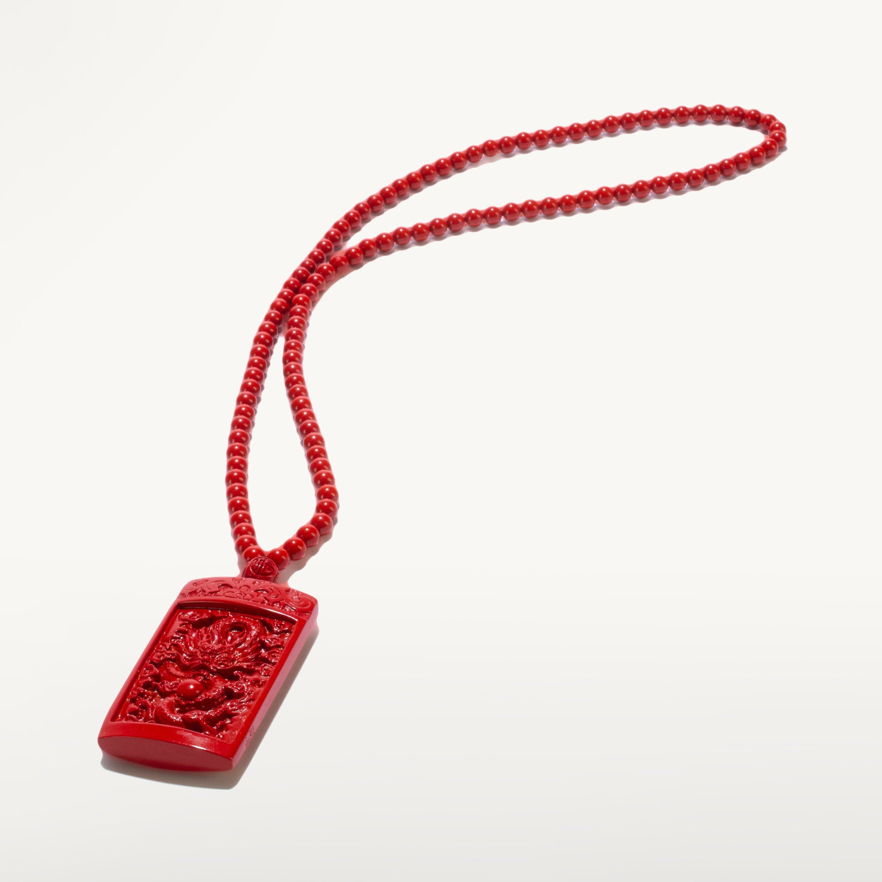 Kalifano Gemstone Carvings KALIFANO Original Cinnabar Carving - CBAR24 CBAR24