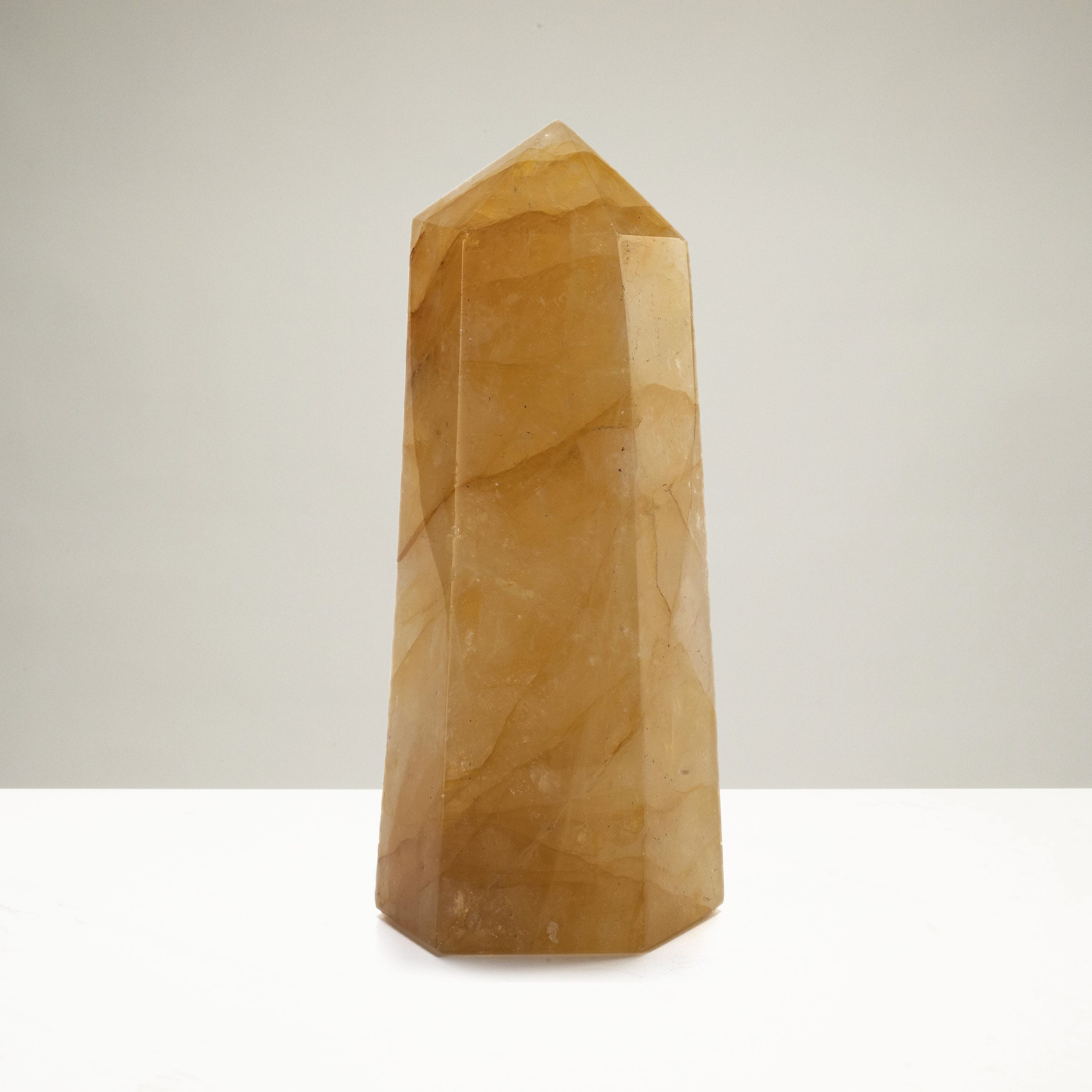 Kalifano Golden Healer Golden Healer ( Hematoid Quartz) Obelisk - 7.5" / 1,370g OB1100-HQ.002