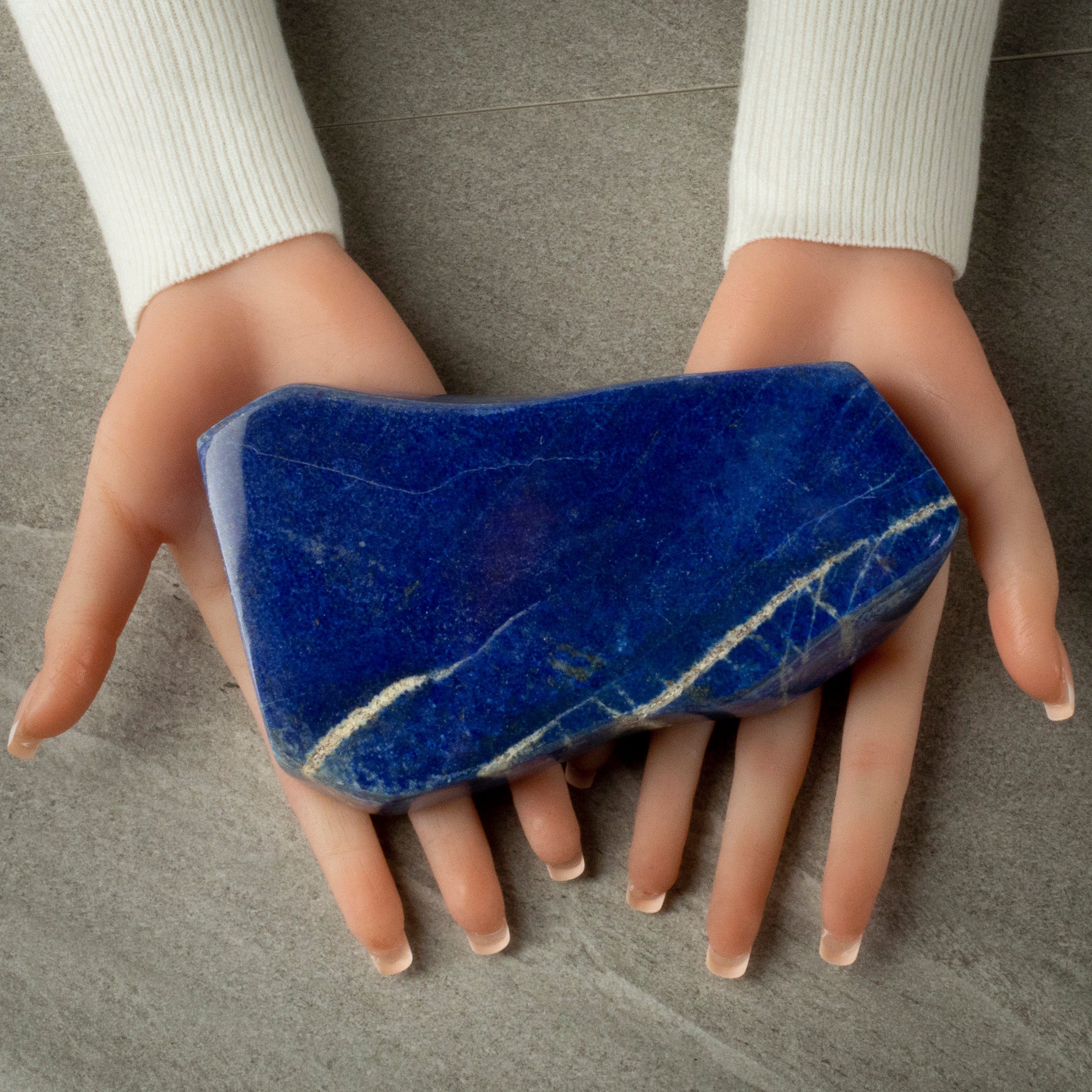 Kalifano Lapis Lapis Lazuli Freeform from Afghanistan - 6.5" / 1,160 grams LP1200.004