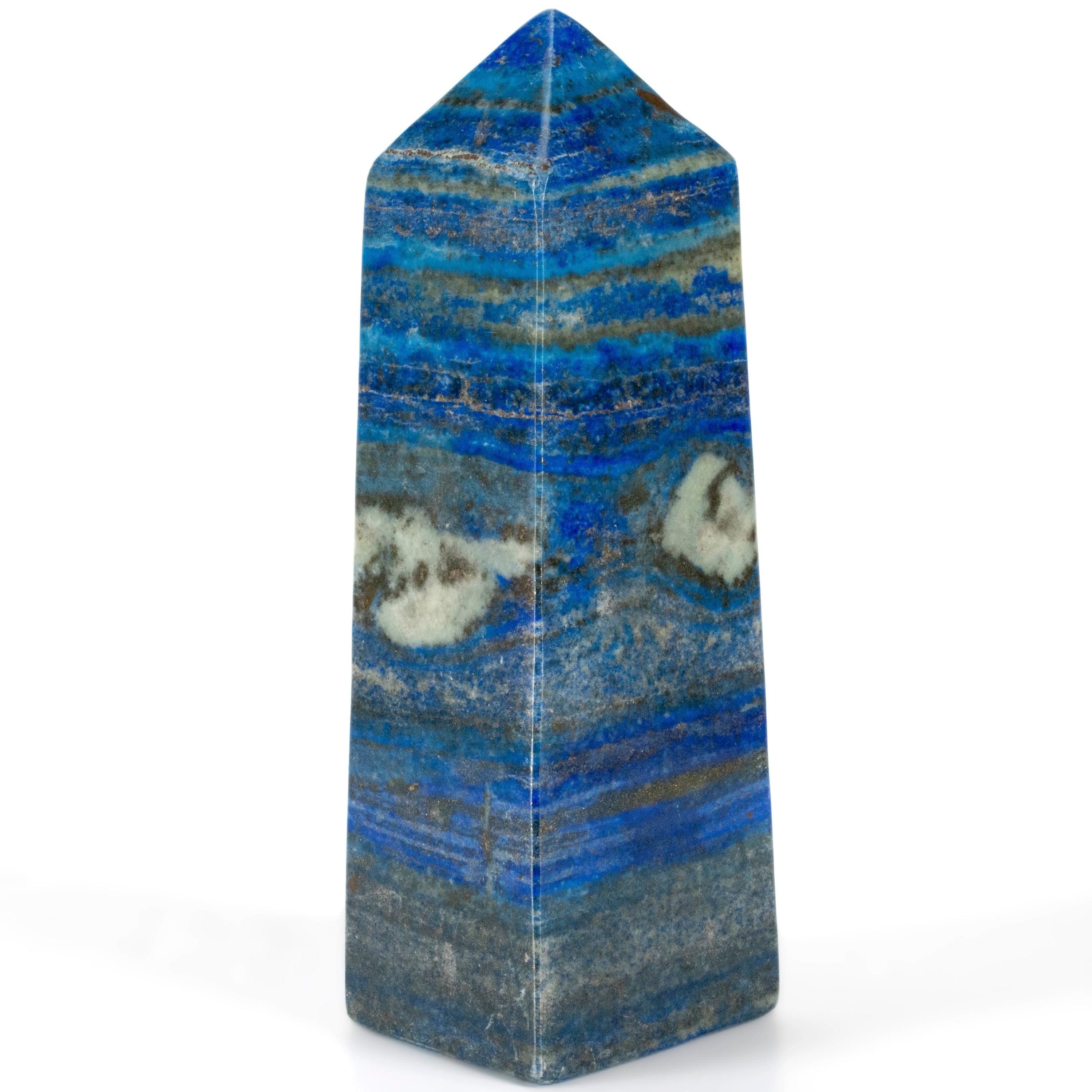 Kalifano Lapis Lapis Lazuli Polished Obelisk from Afghanistan - 8.5" / 1,990 grams LPOB4000.001