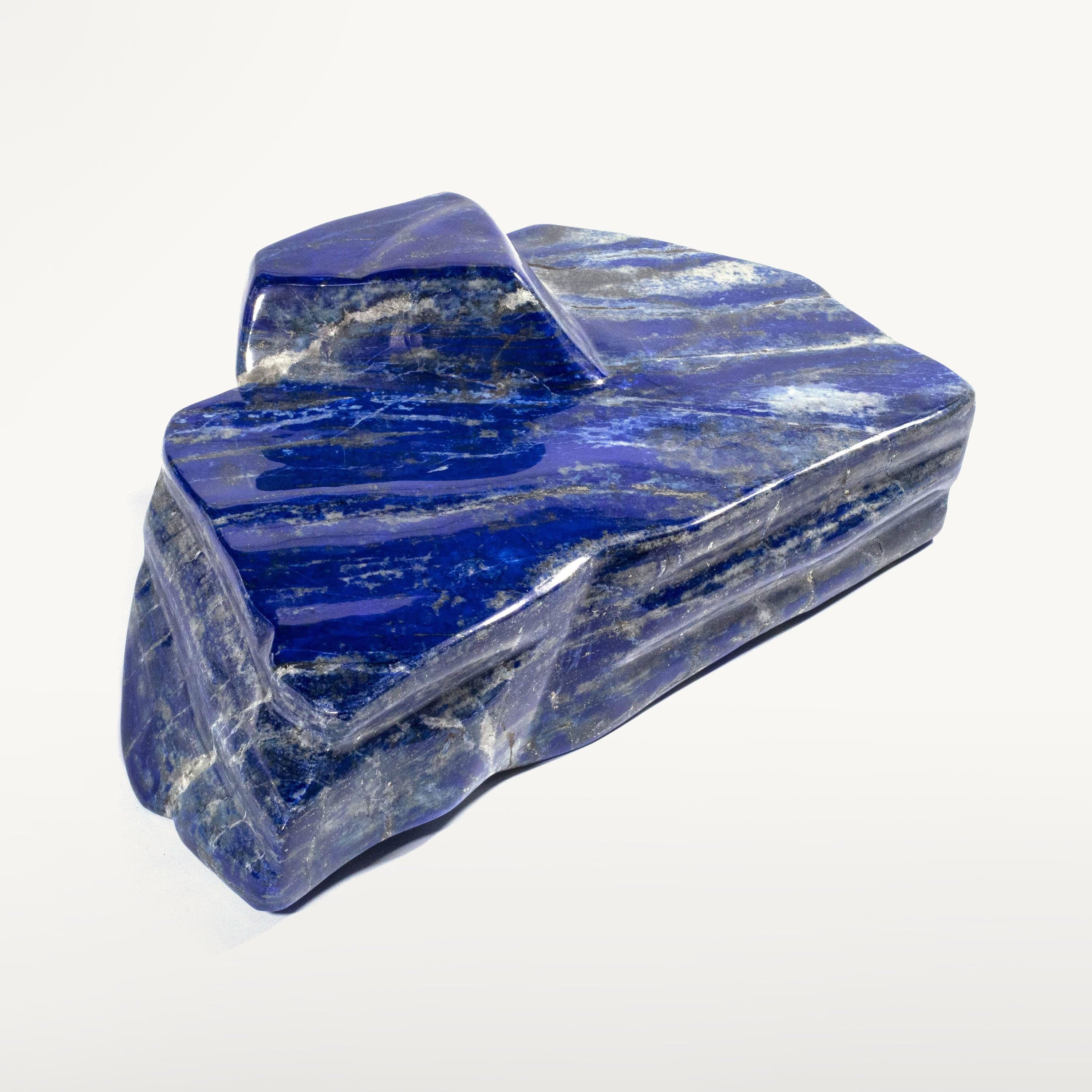 Kalifano Lapis Rare Natural Blue Polished Lapis Lazuli Freeform Carving from Afghanistan - 23.4 kg / 51.6 lbs LPS21000.001