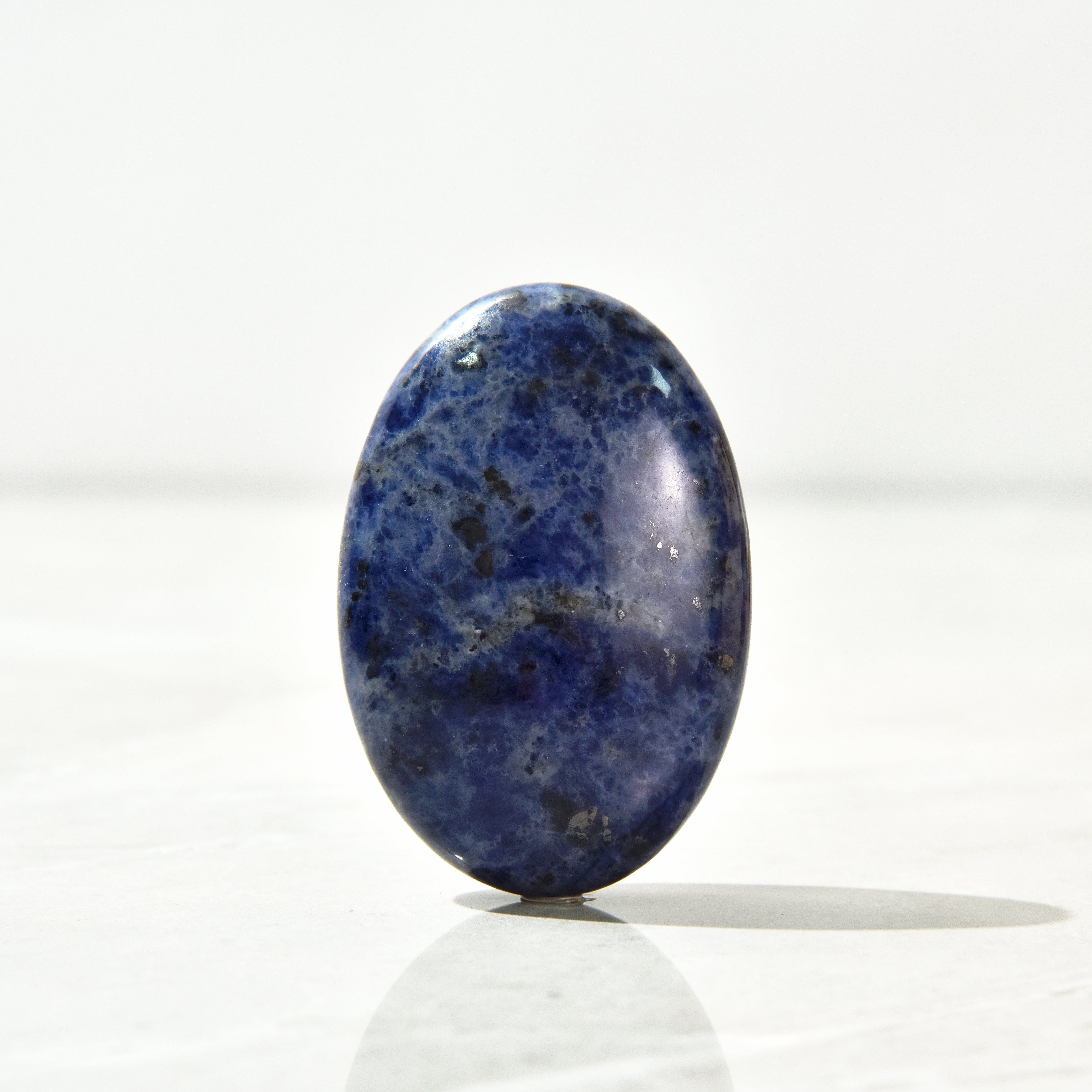 KALIFANO Lapis Sodalite Palm Stone PS60-SD