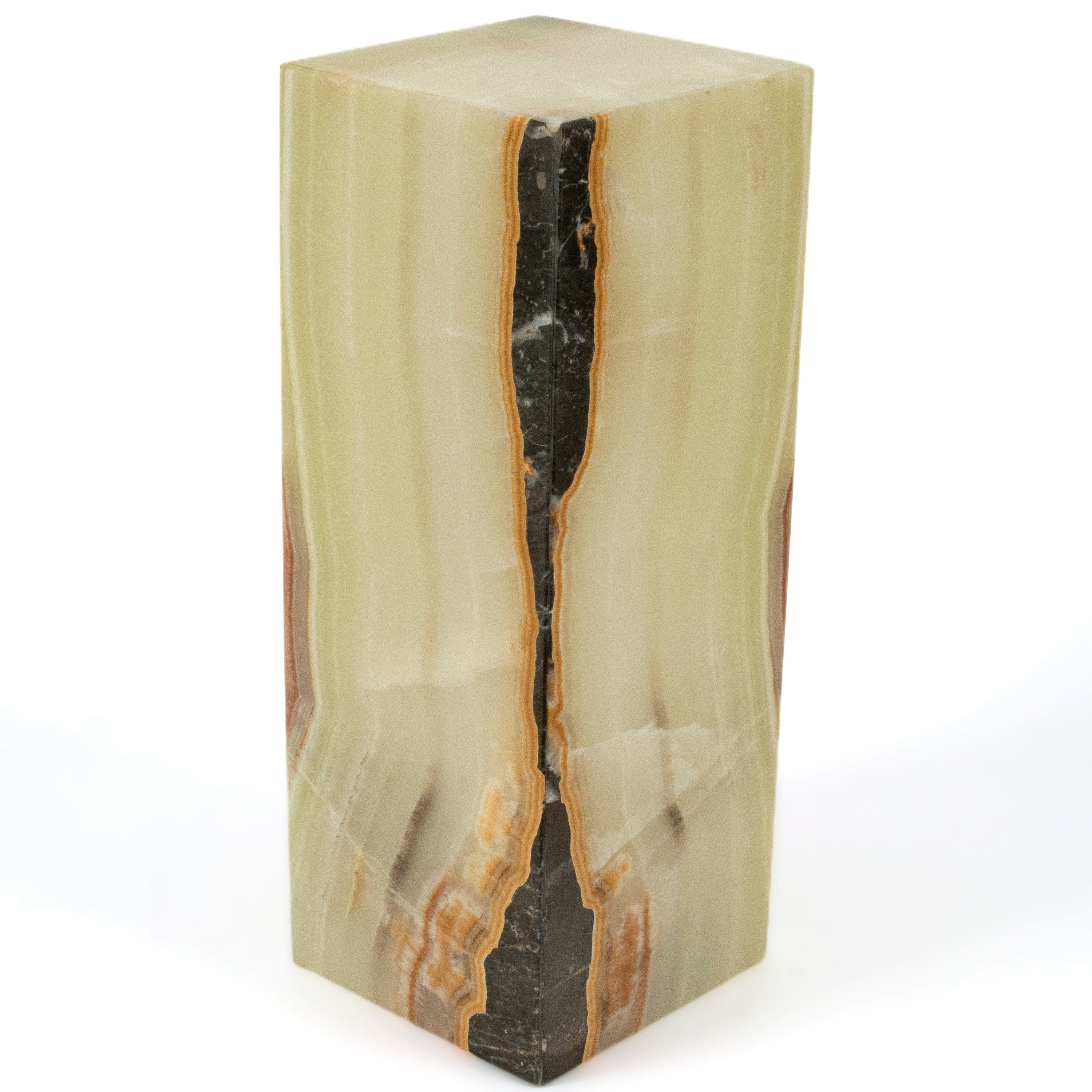 Kalifano Light Towers Natural Onyx Lamp Light Tower - 16" LT40X15.070