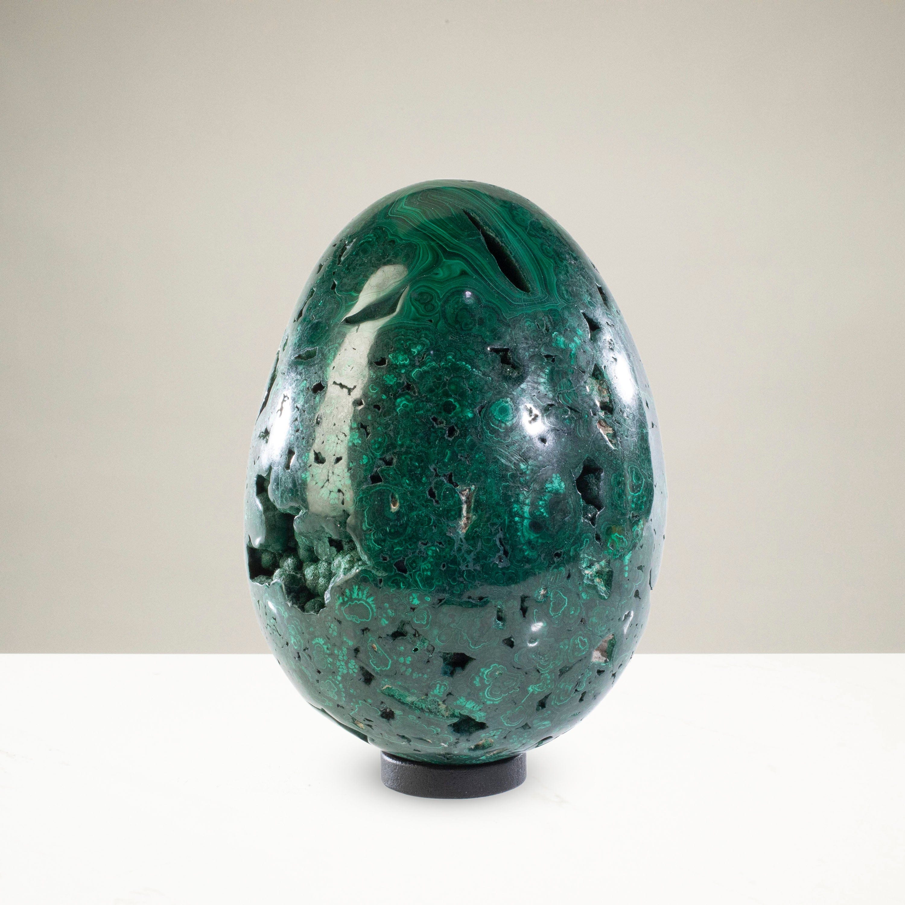 Kalifano Malachite Malachite Egg Carving 5.5" / 6,580g EGG15600-MA.001