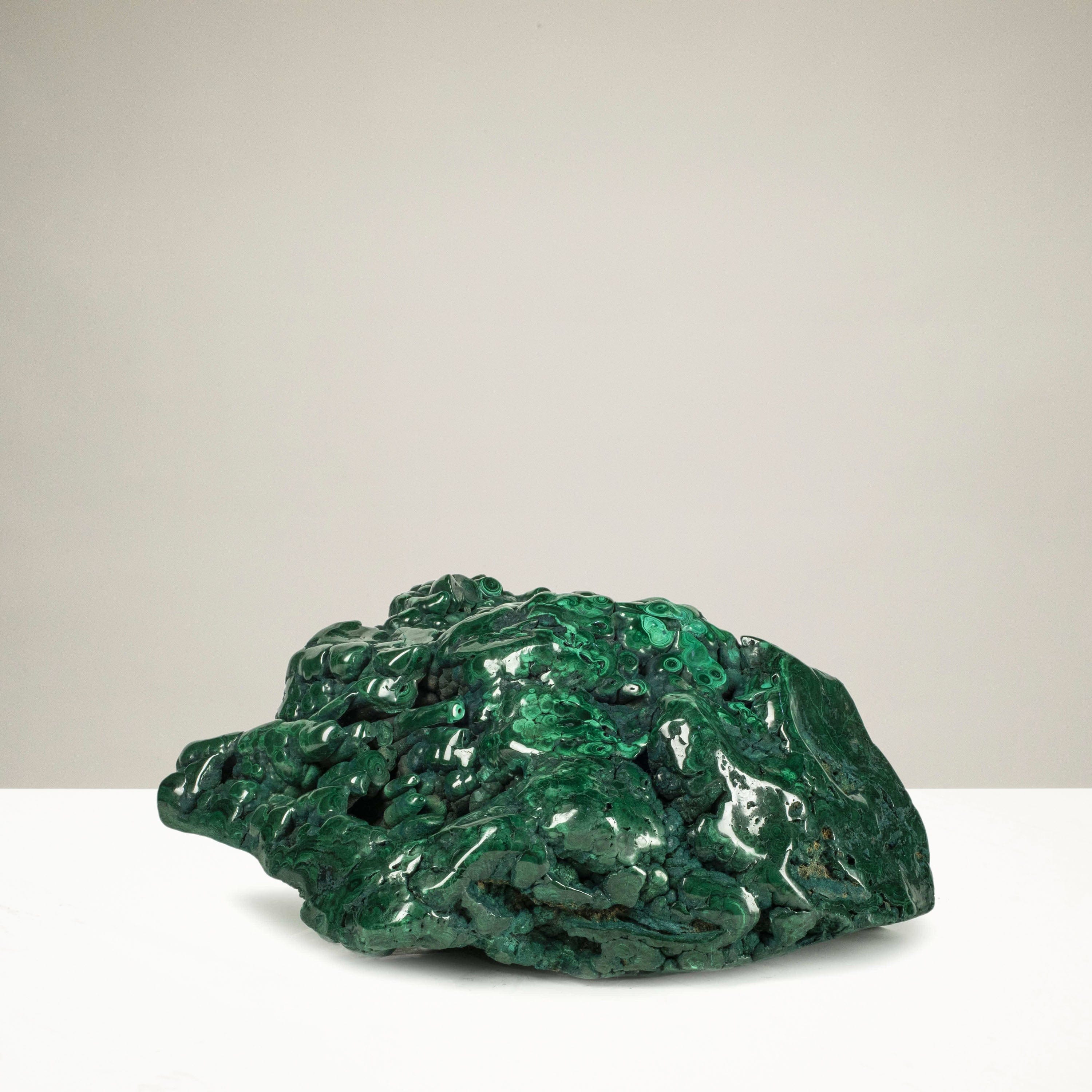 Kalifano Malachite Rare Natural Green Malachite Polished Freeform Specimen from Congo - 15.5 kg / 34.1 lbs MA10000.001