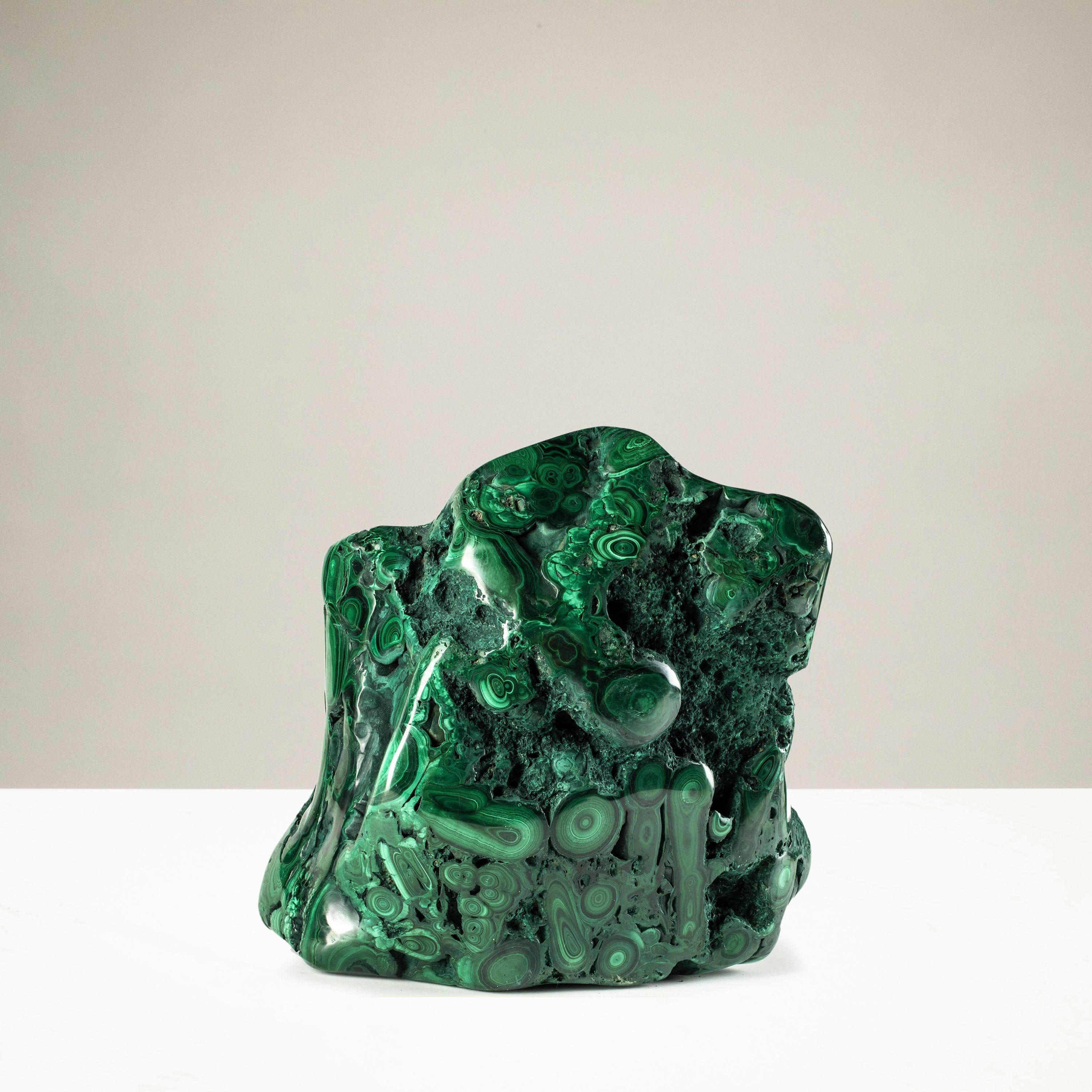 Kalifano Malachite Rare Natural Green Malachite Polished Freeform Specimen from Congo - 32.2 kg / 71 lbs MA24000.002