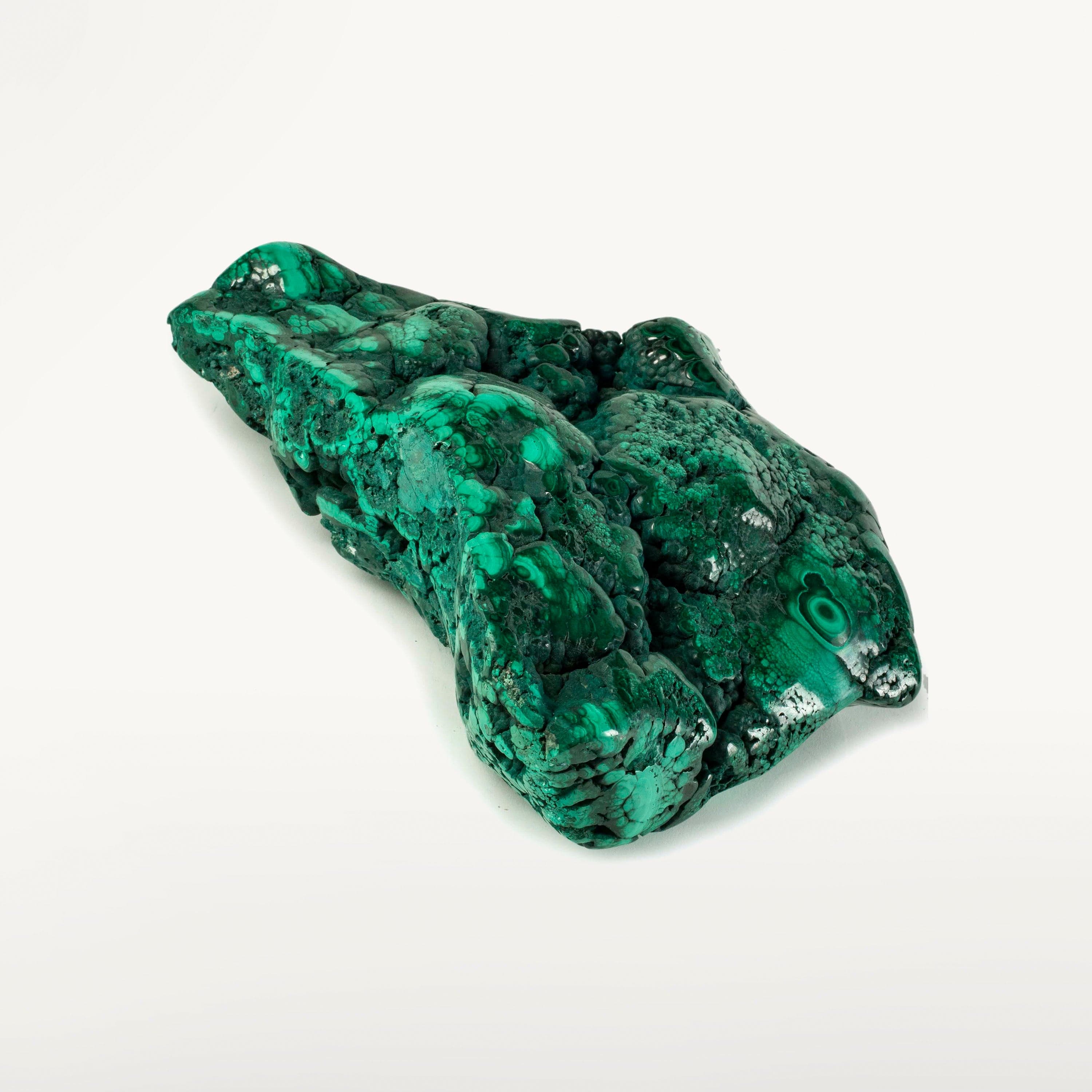 Kalifano Malachite Rare Natural Green Malachite Polished Freeform Specimen from Congo - 5.6 kg / 12.2 lbs MA3500.001