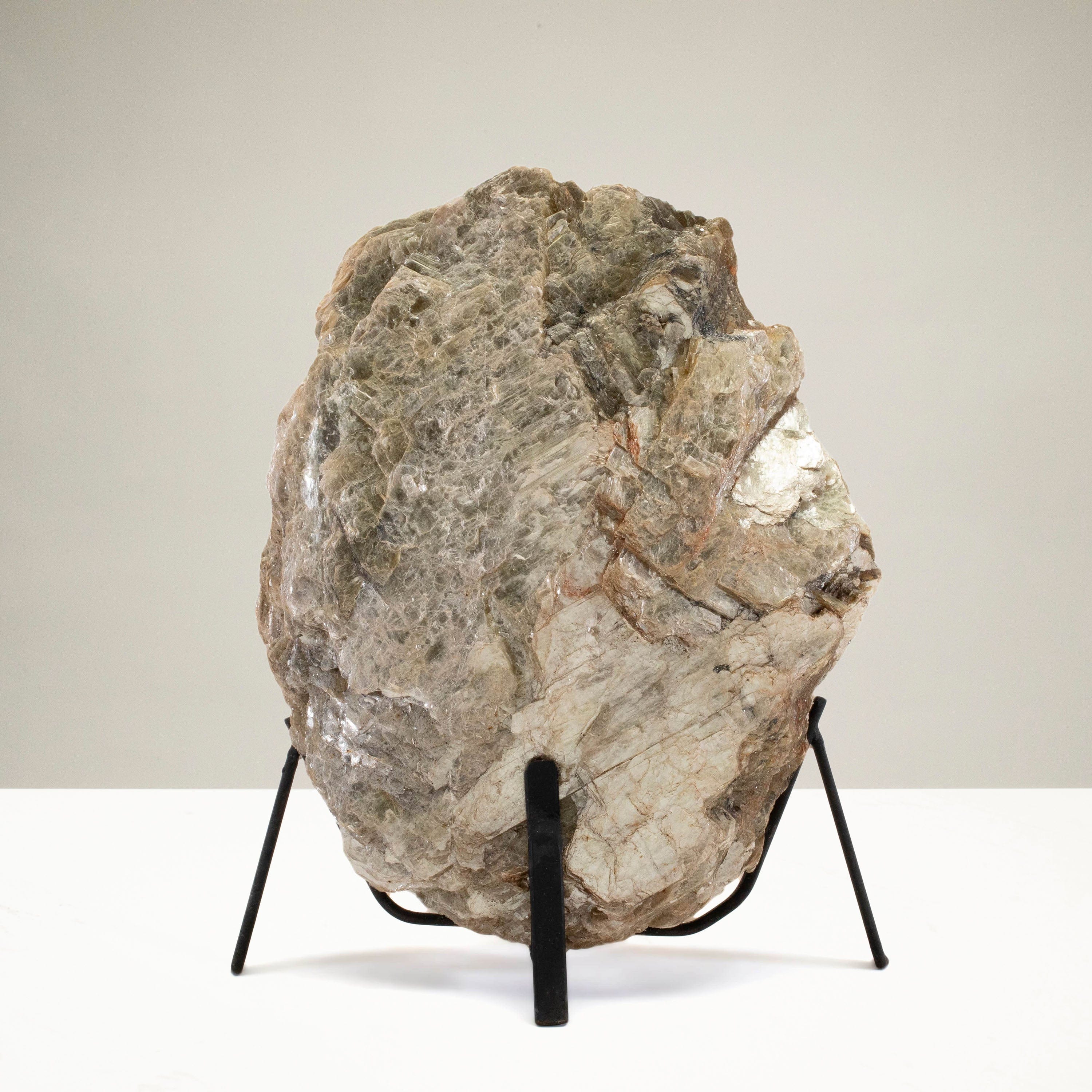 Kalifano Mica Natural Mica on Custom Stand from Brazil - 13" / 22 lbs MC5000.002