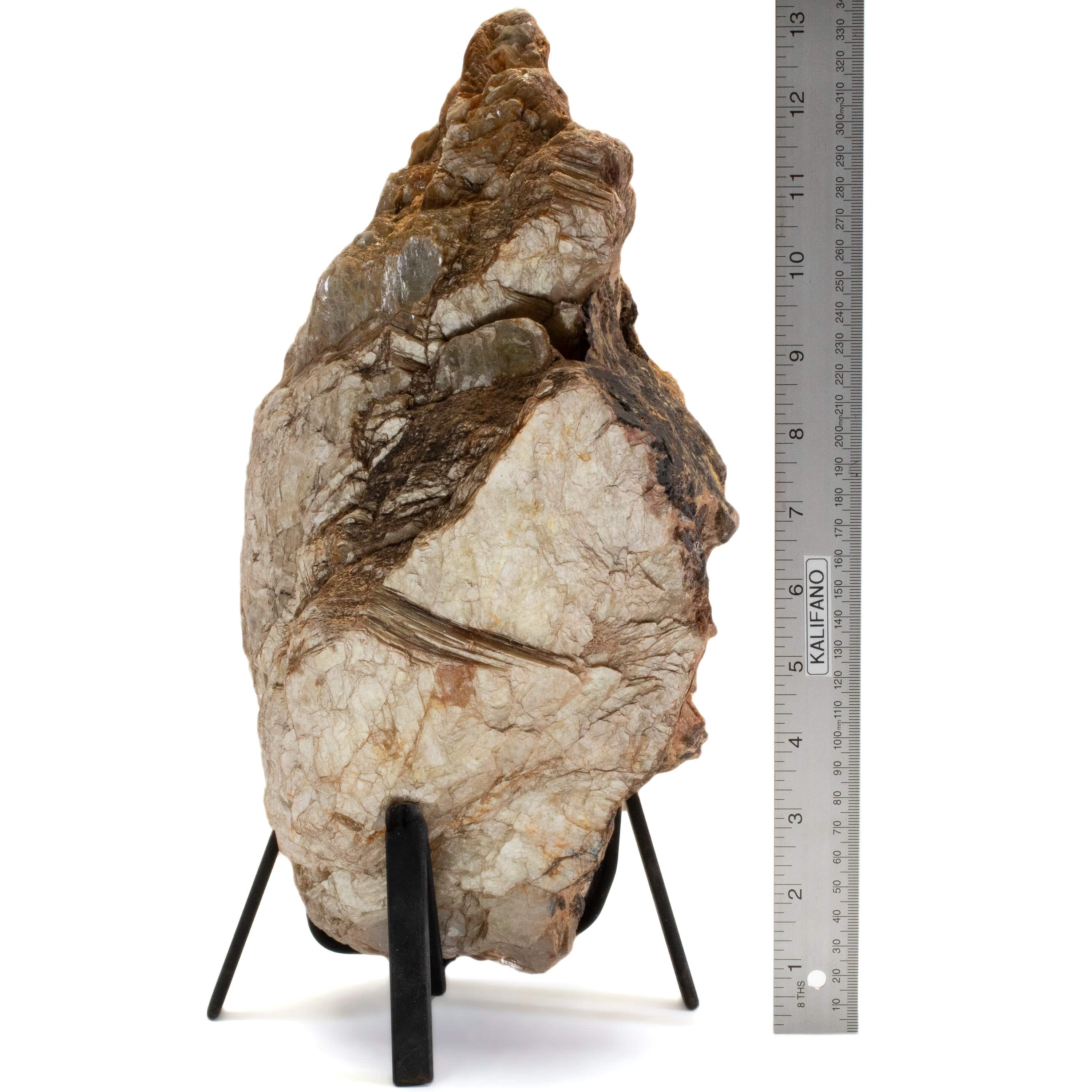 Kalifano Mica Natural Mica on Custom Stand from Brazil - 14" / 17 lbs MC3800.002