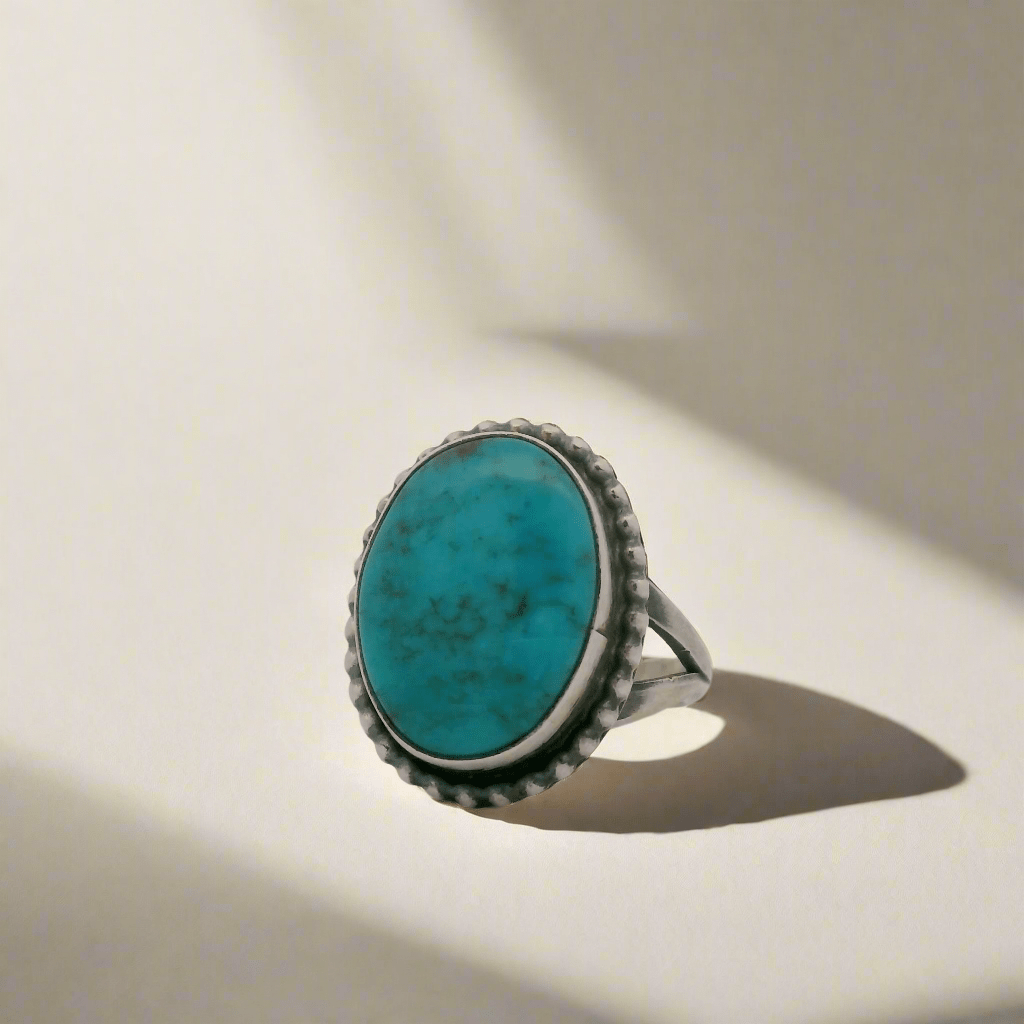 Kalifano Native American Jewelry 6.5 USA Native American Made 925 Sterling Silver Ring NAR400-65