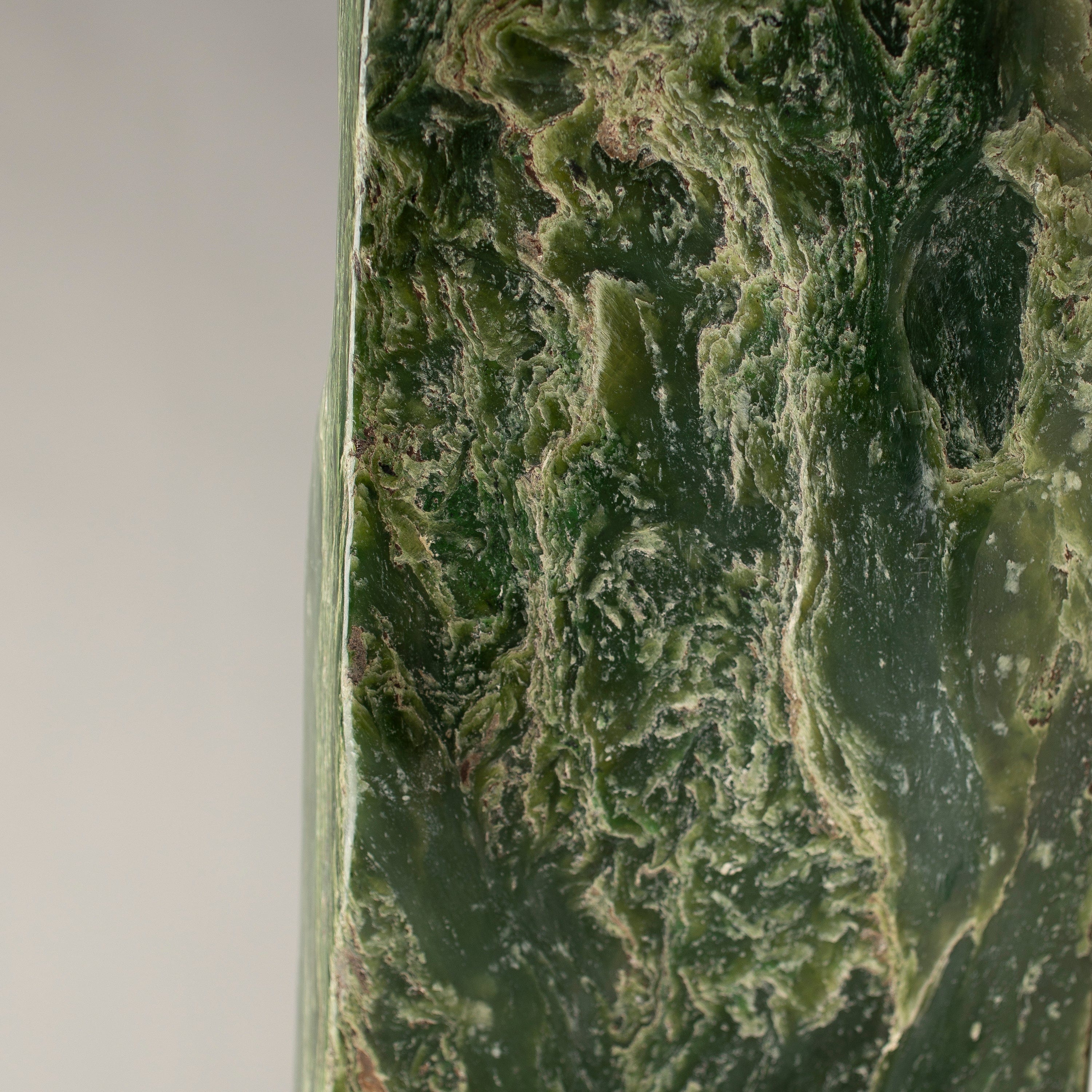 Kalifano Nephrite Jade Freeform Nephrite Jade Tower from Afghanistan - 26" / 36 lbs NJ13000.001