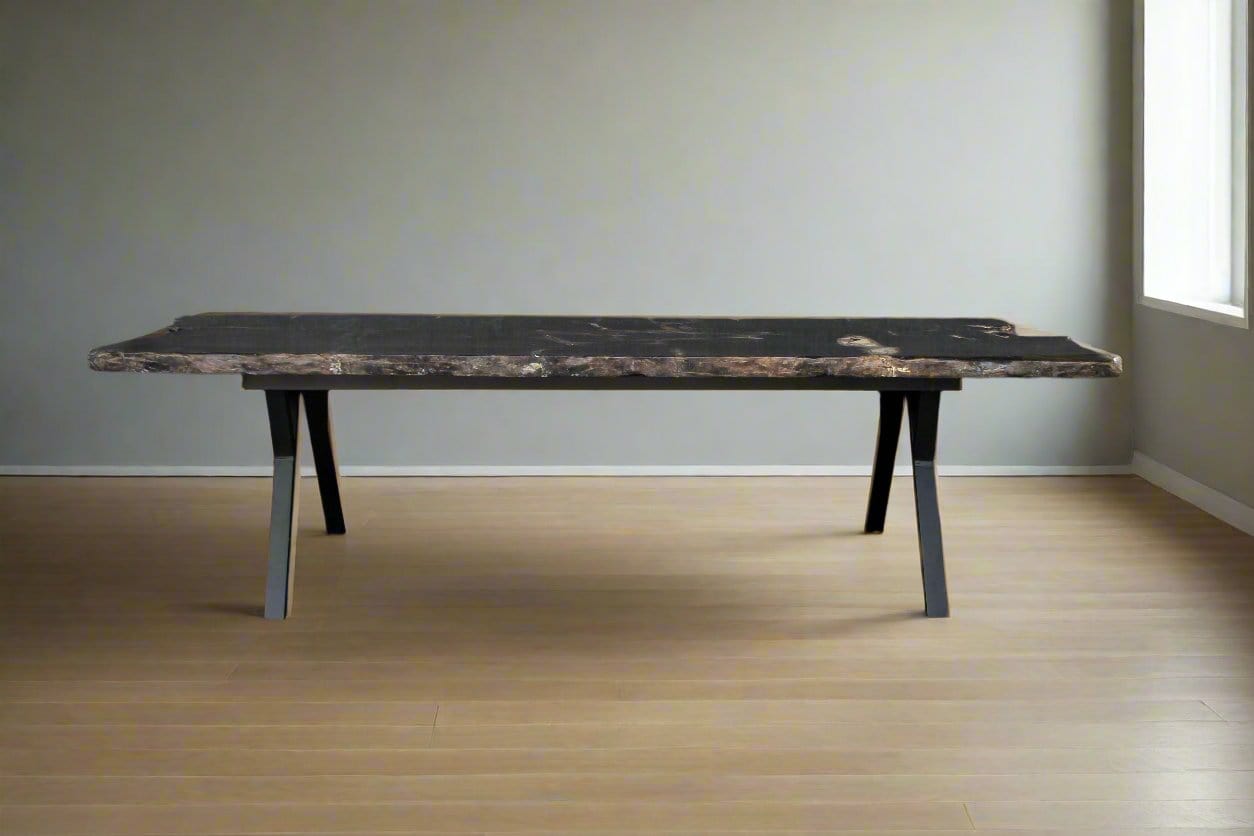 Kalifano Petrified Wood Petrified Wood Dining Table Specimen 108" / 825 lbs PWT130000.004