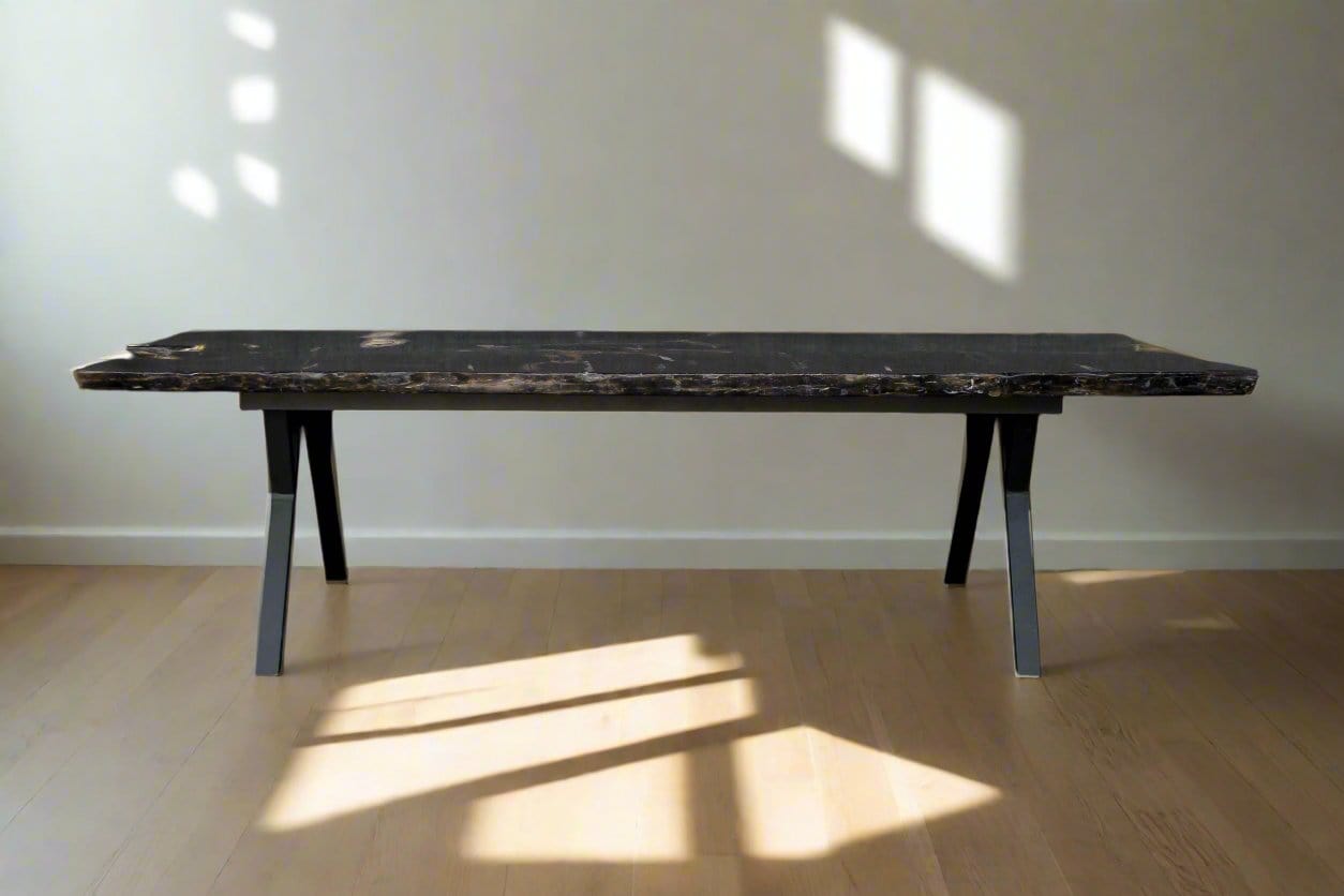 Kalifano Petrified Wood Petrified Wood Dining Table Specimen 108" / 825 lbs PWT130000.004