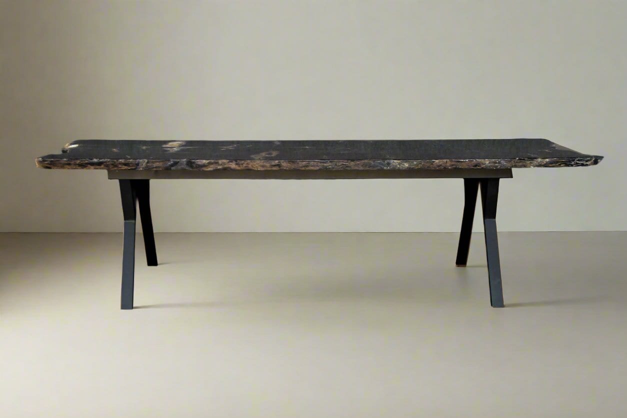 Kalifano Petrified Wood Petrified Wood Dining Table Specimen 109" / 757 lbs PWT130000.003
