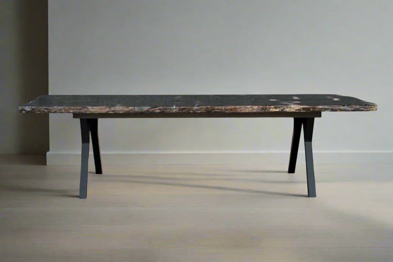 Kalifano Petrified Wood Petrified Wood Dining Table Specimen 111" / 902 lbs PWT130000.002