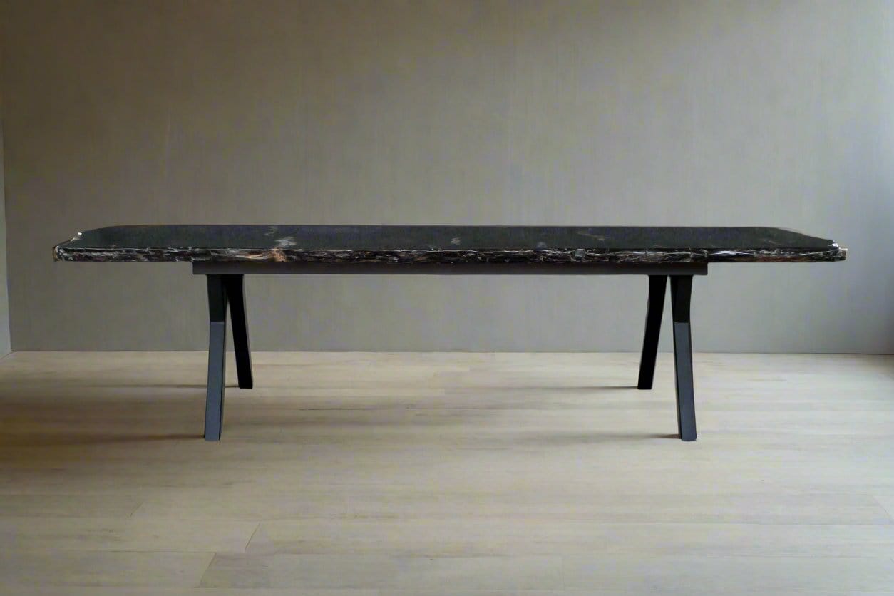 Kalifano Petrified Wood Petrified Wood Dining Table Specimen 122" / 924 lbs PWT130000.001