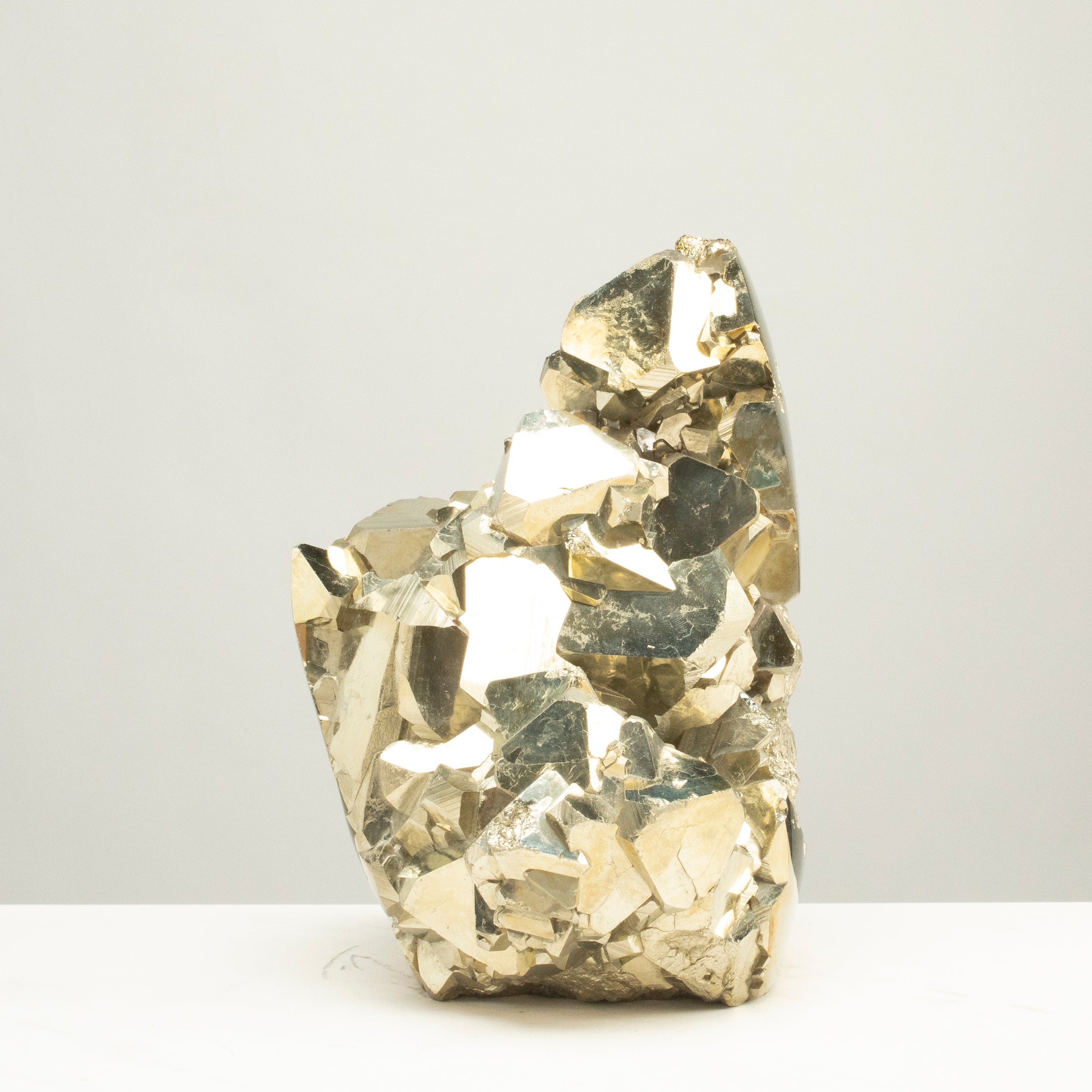 Kalifano Pyrite Peruvian Pyrite Freeform Cocada 7" / 12.9lbs PC7000.001