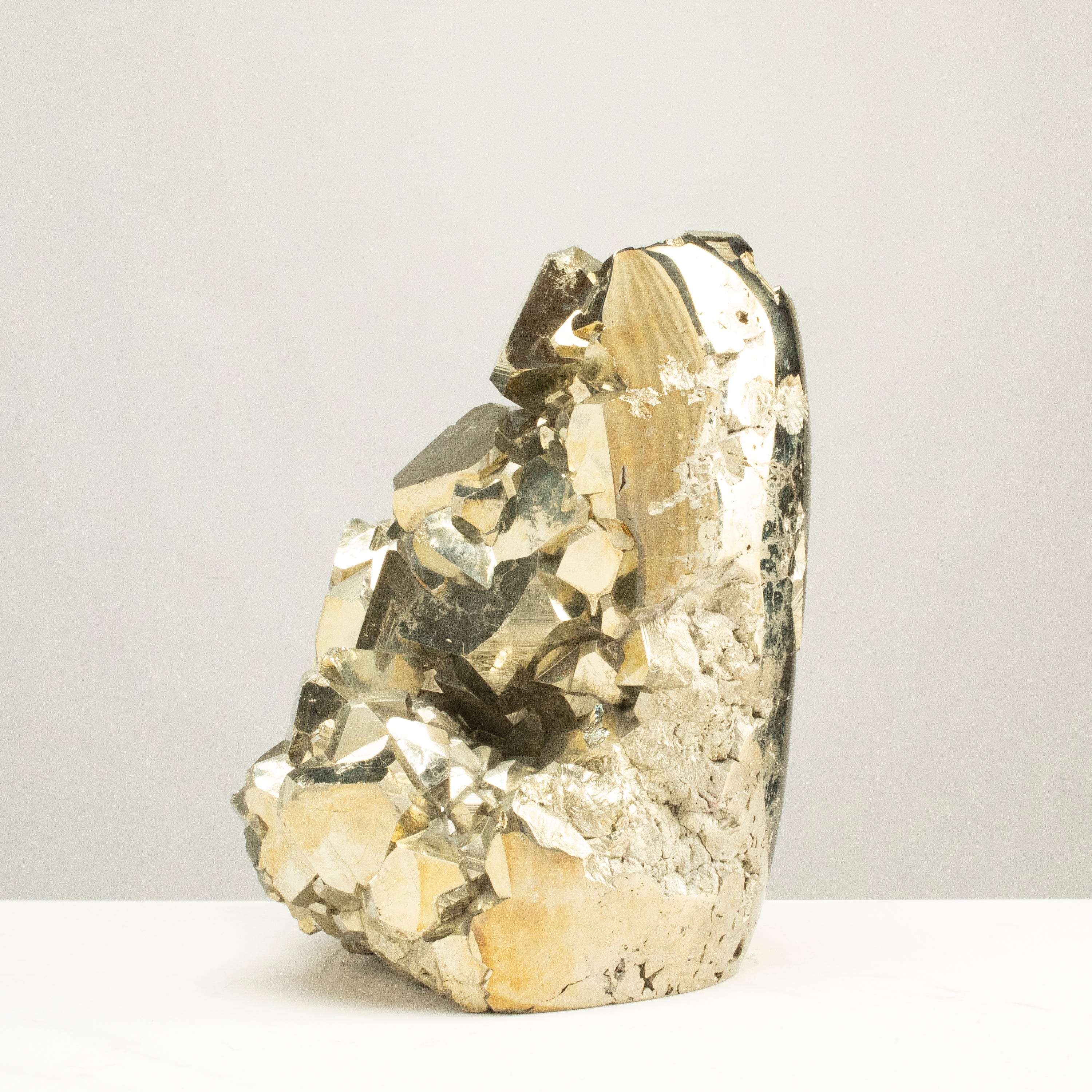 Kalifano Pyrite Peruvian Pyrite Freeform Cocada 7" / 12.9lbs PC7000.001