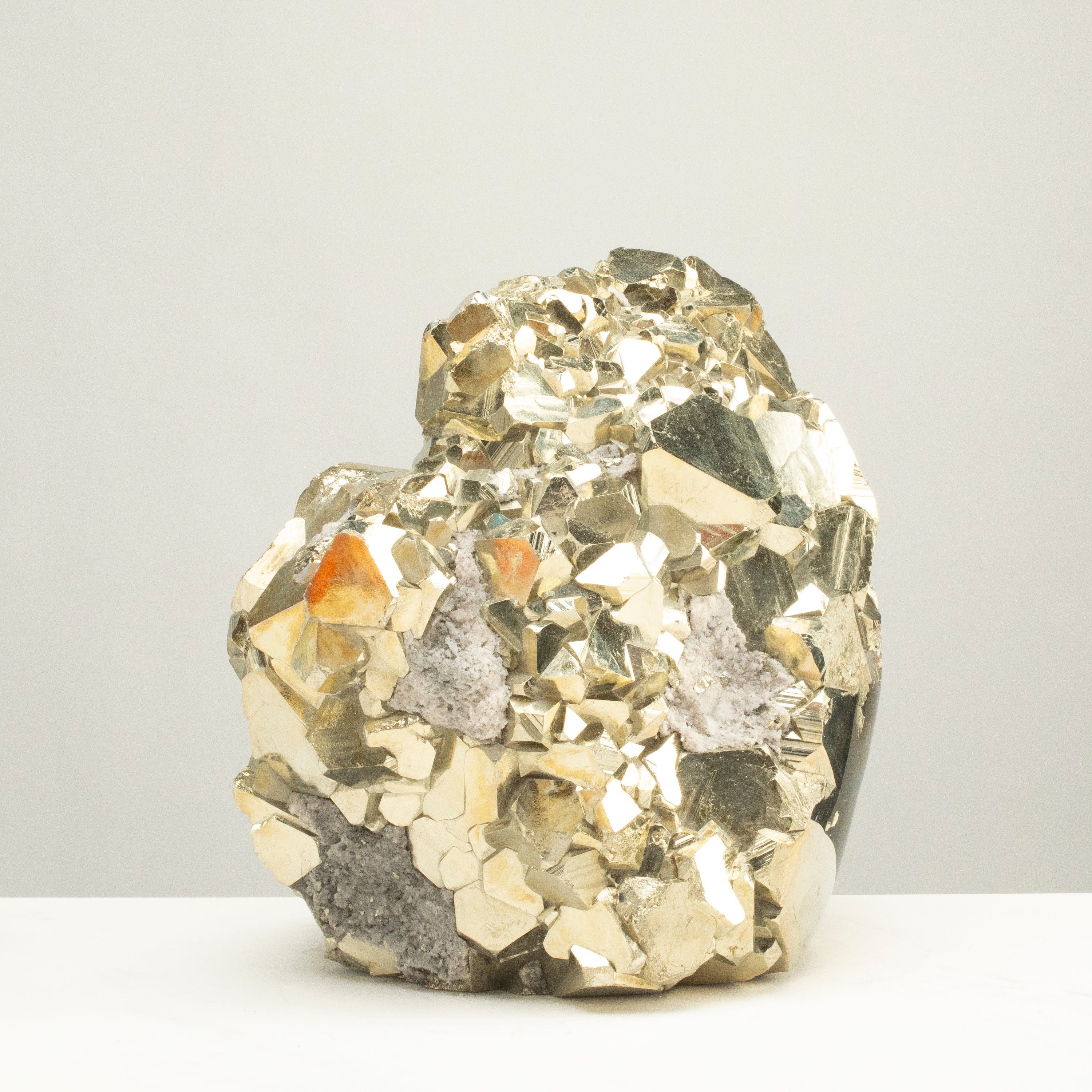 Kalifano Pyrite Peruvian Pyrite Freeform Cocada 8" / 18.7lbs PC9000.001