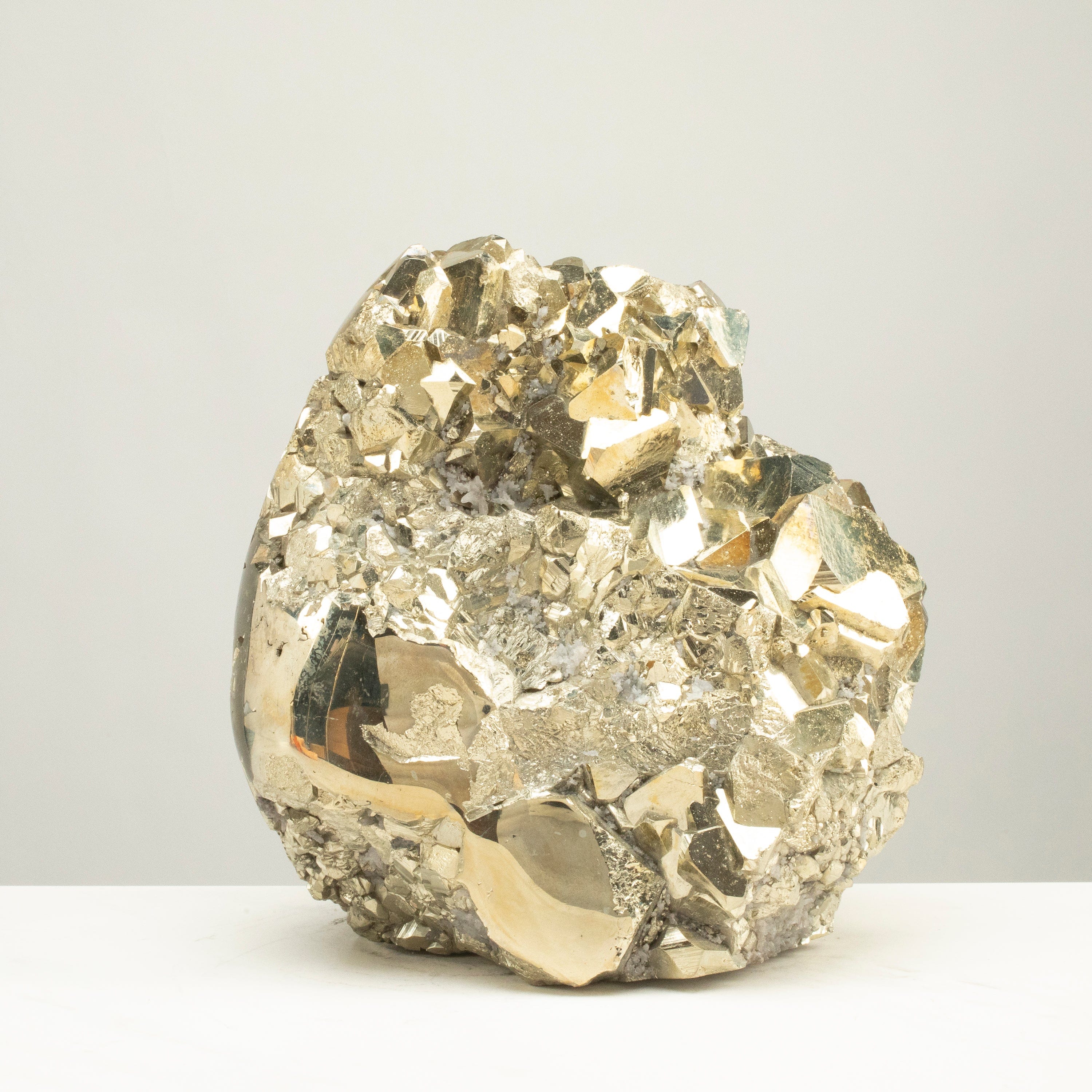 Kalifano Pyrite Peruvian Pyrite Freeform Cocada 8" / 18.7lbs PC9000.001