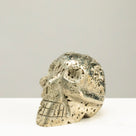Peruvian Pyrite Skull Carving 4