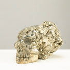 Peruvian Pyrite Skull Carving 5