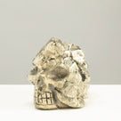 Peruvian Pyrite Skull Carving 5