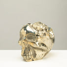 Peruvian Pyrite Skull Carving 6