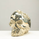 Peruvian Pyrite Skull Carving 7