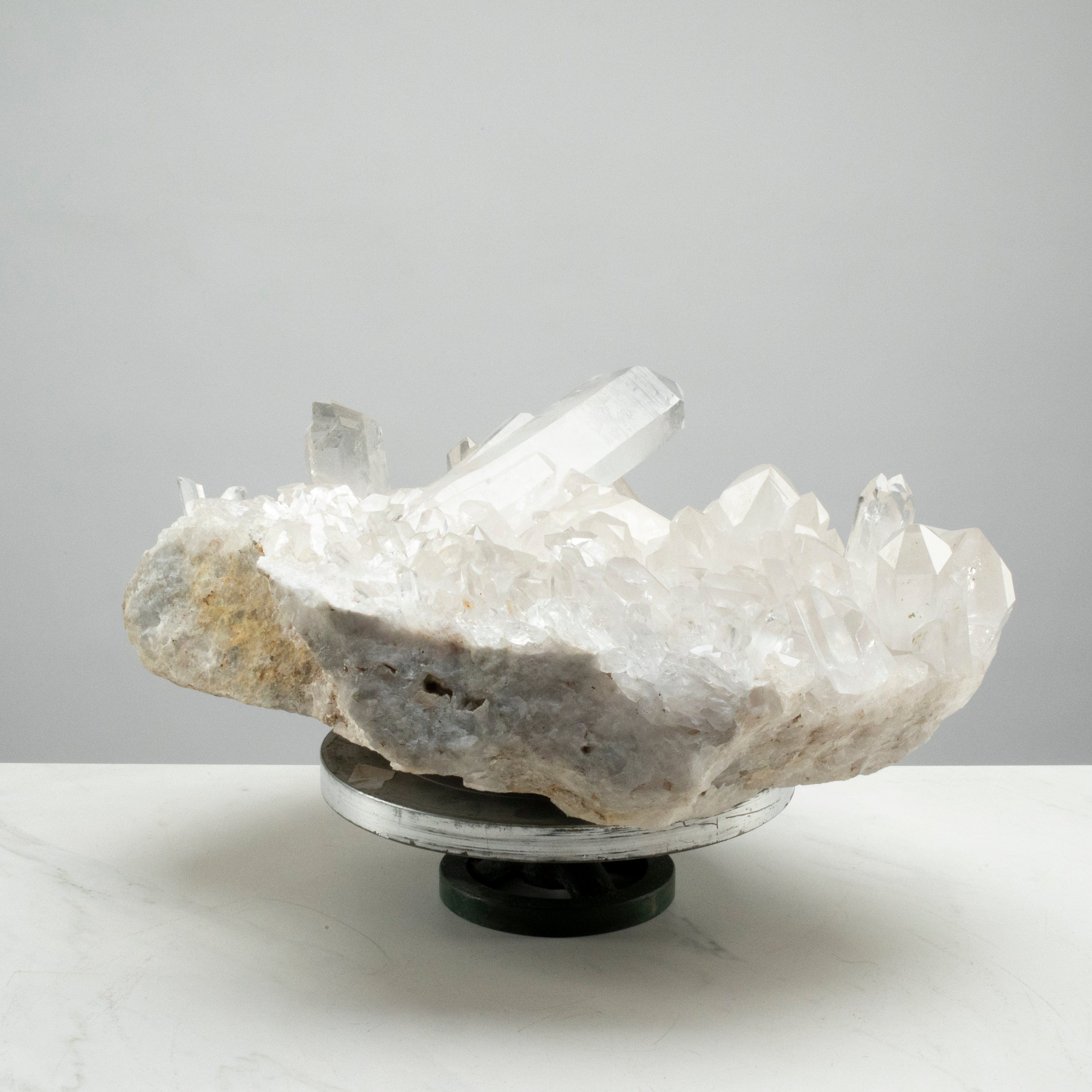 Kalifano Quartz Natural Clear Quartz Cluster 16" / 54 lbs QC24000.005