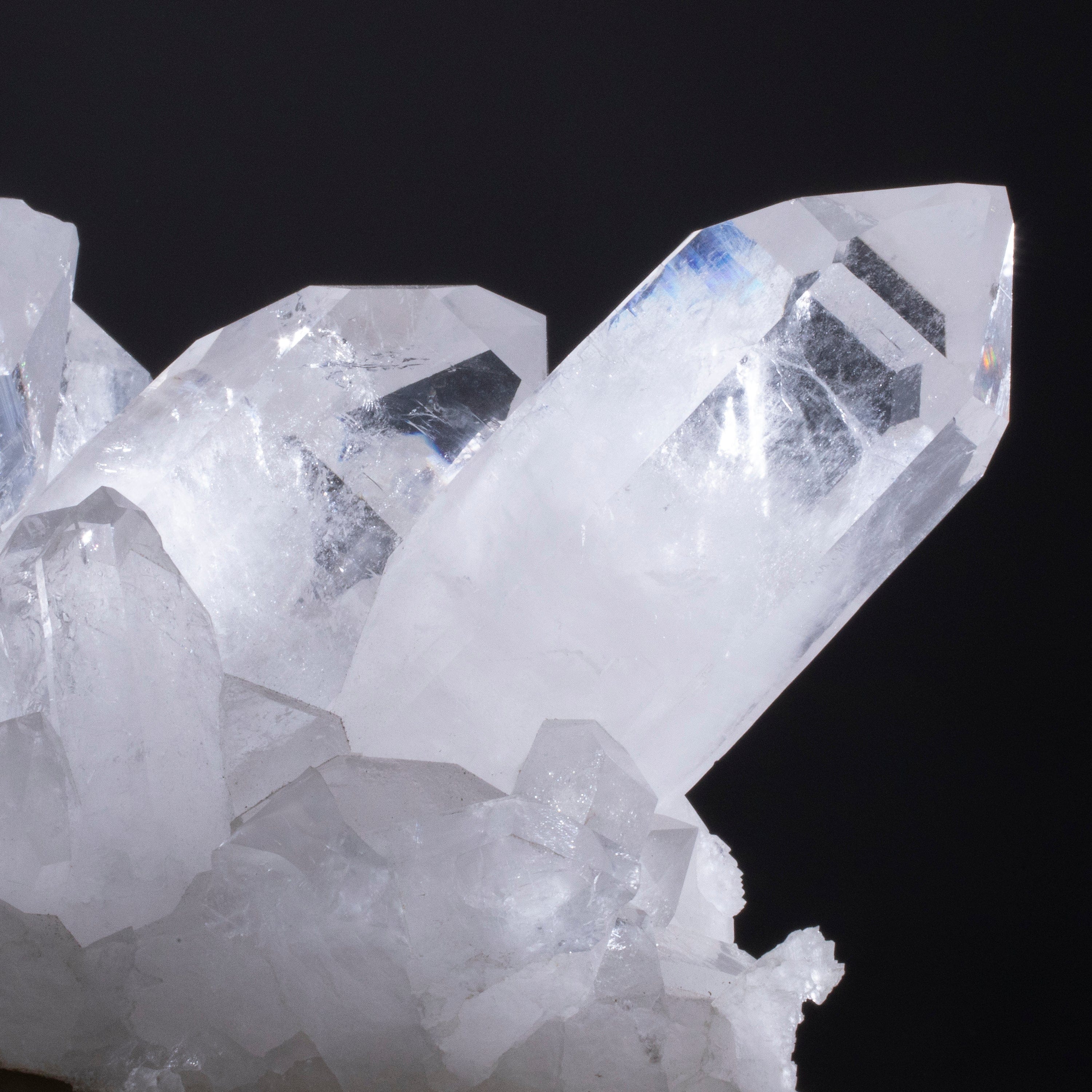 Kalifano Quartz Natural Clear Quartz Cluster Specimen 10" / 11lbs QC7000.003
