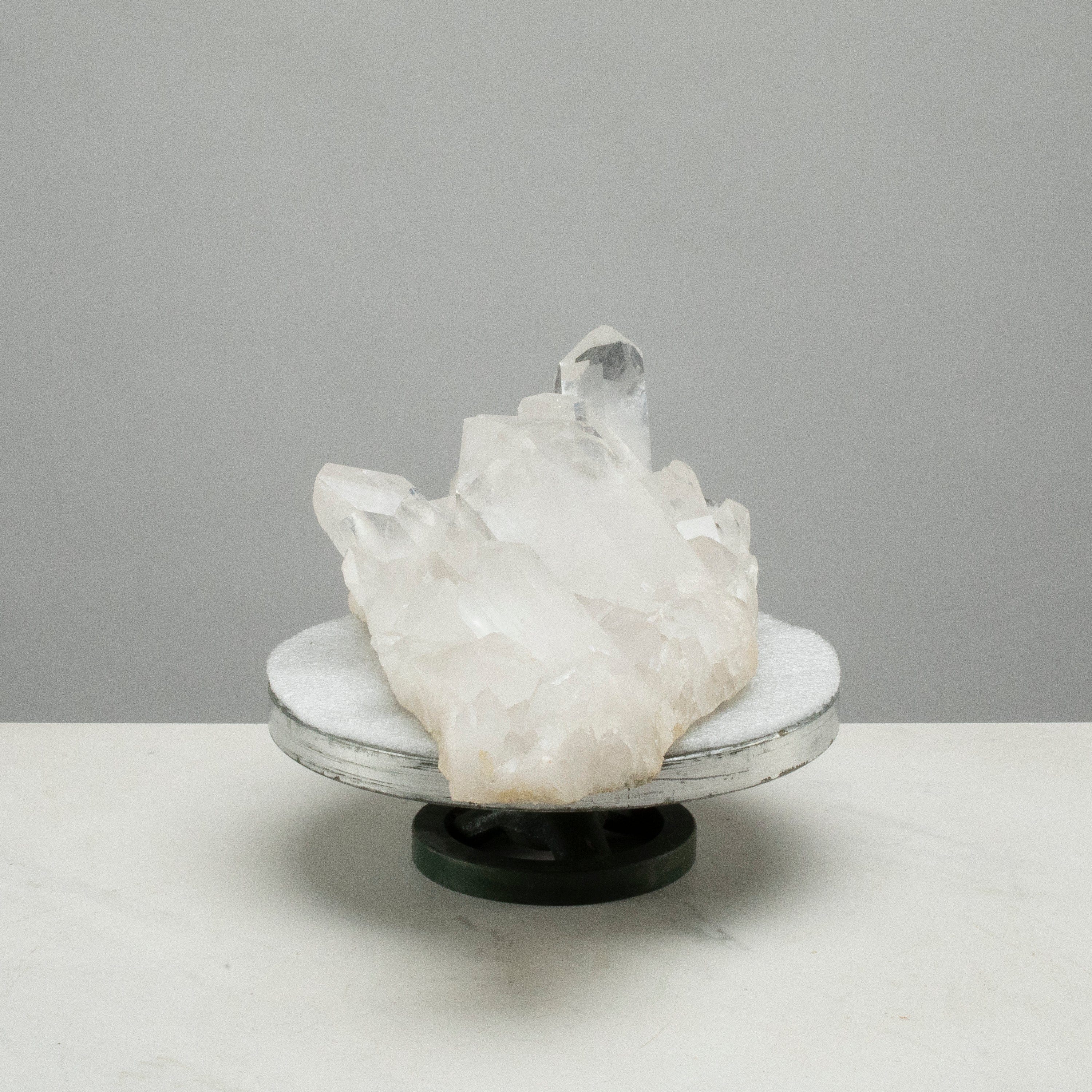 Kalifano Quartz Natural Clear Quartz Cluster Specimen 10" / 11lbs QC7000.003