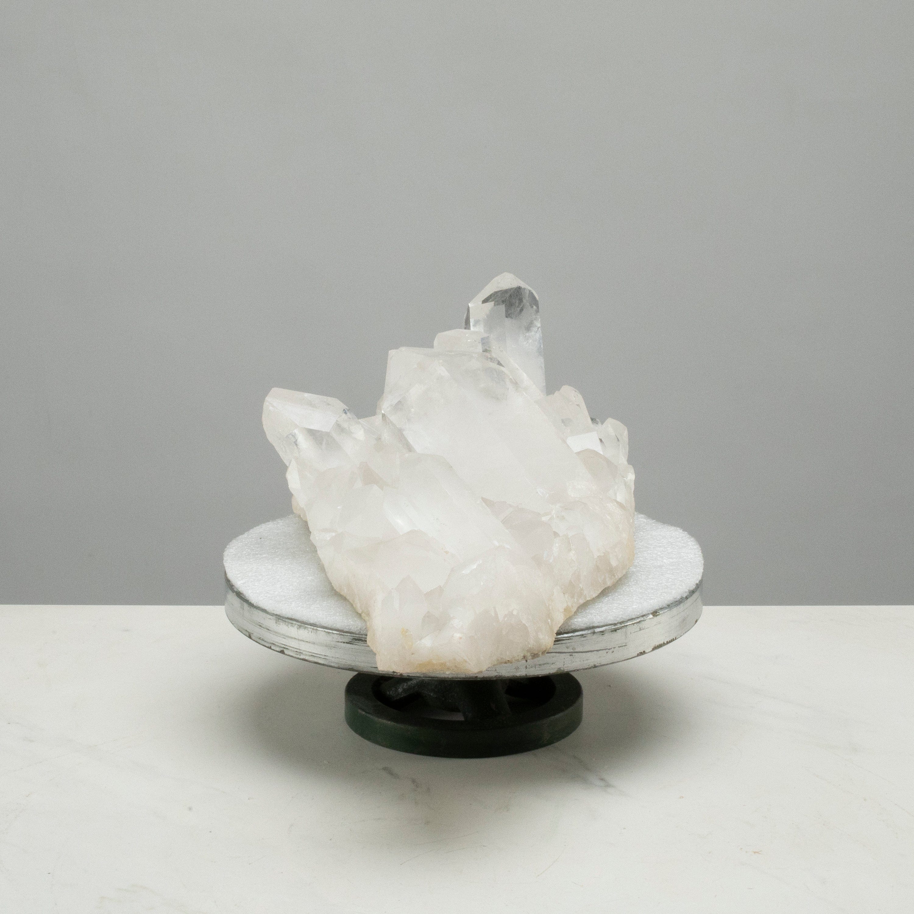 Kalifano Quartz Natural Clear Quartz Cluster Specimen 10" / 11lbs QC7000.003