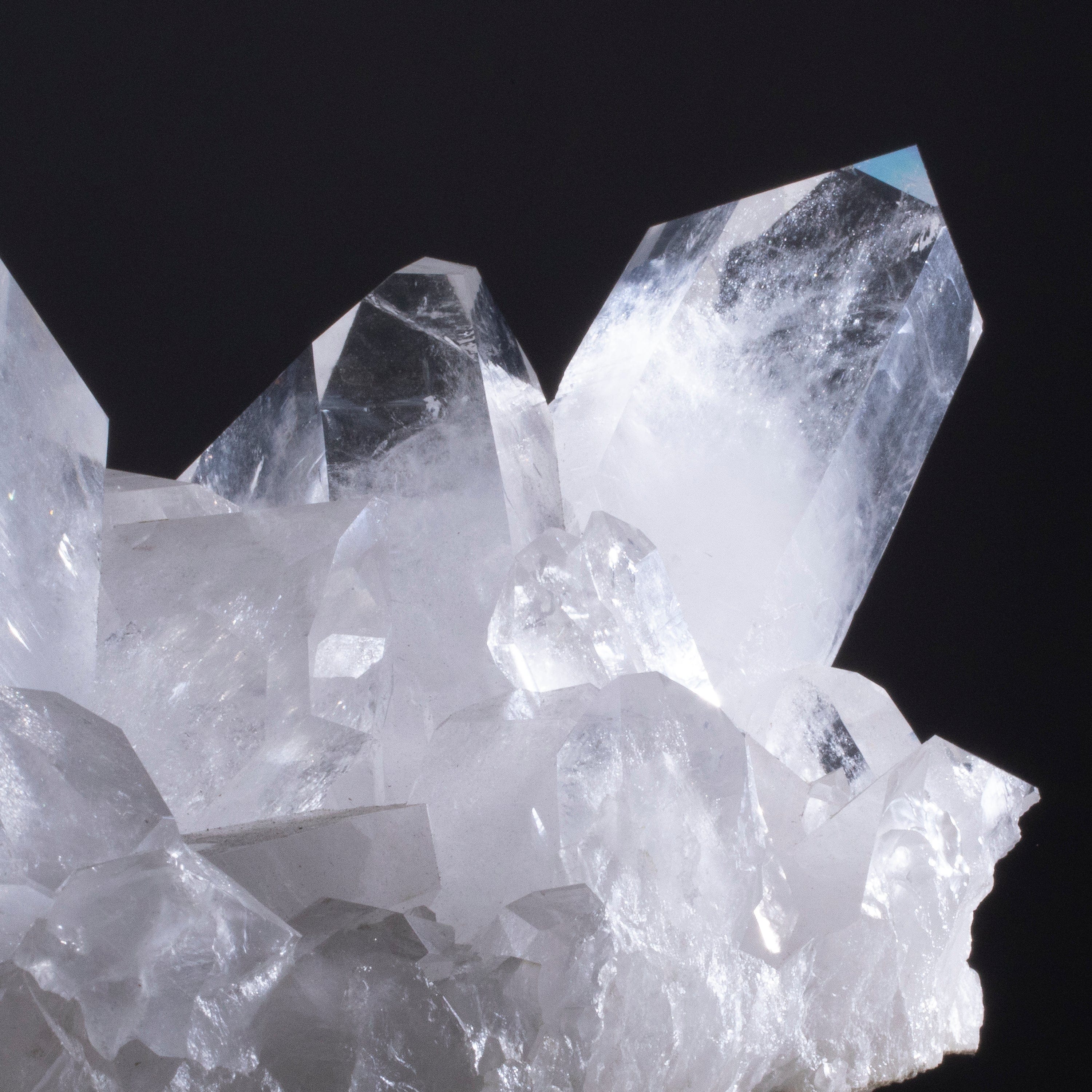 Kalifano Quartz Natural Clear Quartz Cluster Specimen 10" / 11lbs QC7000.003