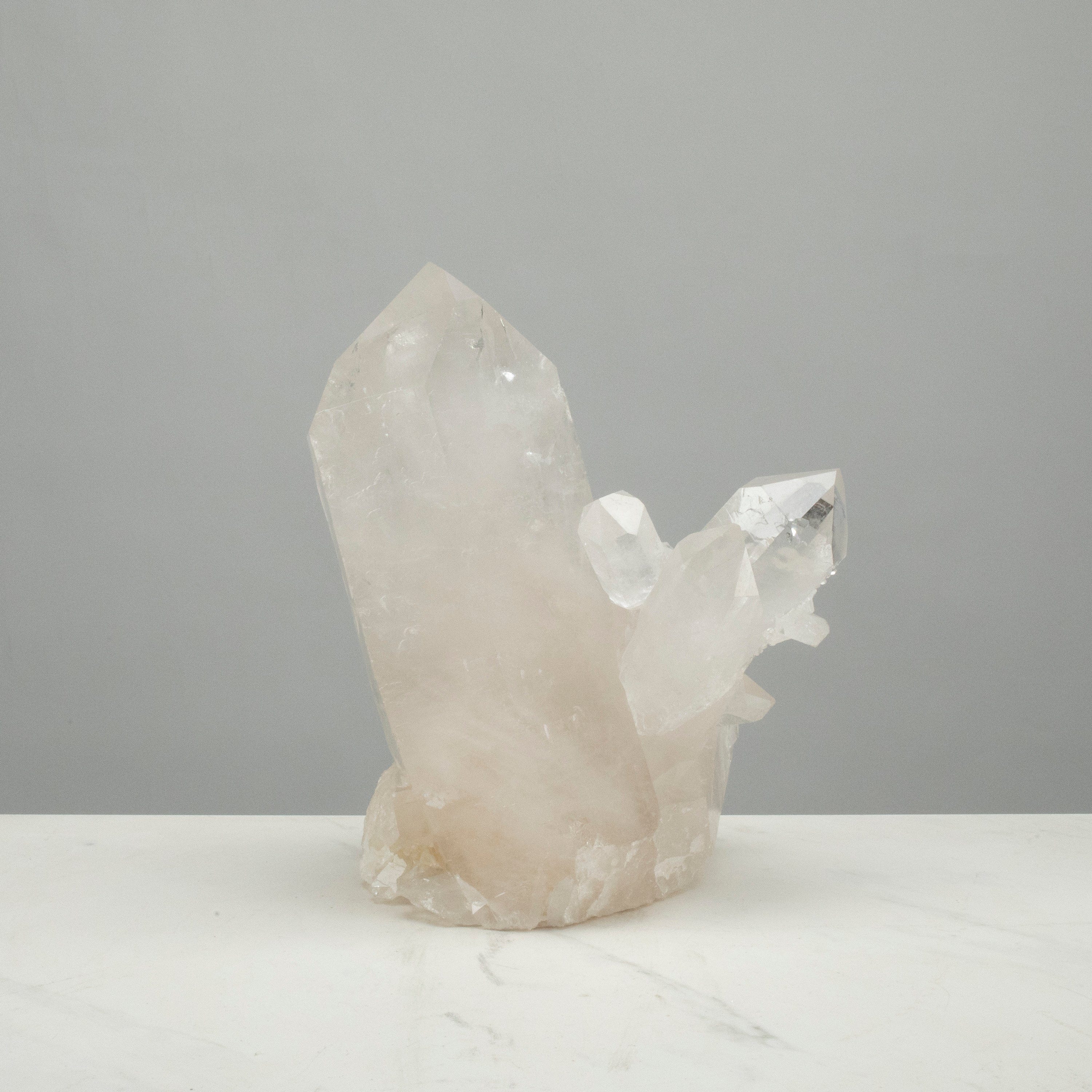 Kalifano Quartz Natural Clear Quartz Cluster Specimen 10" / 11lbs QC7000.003