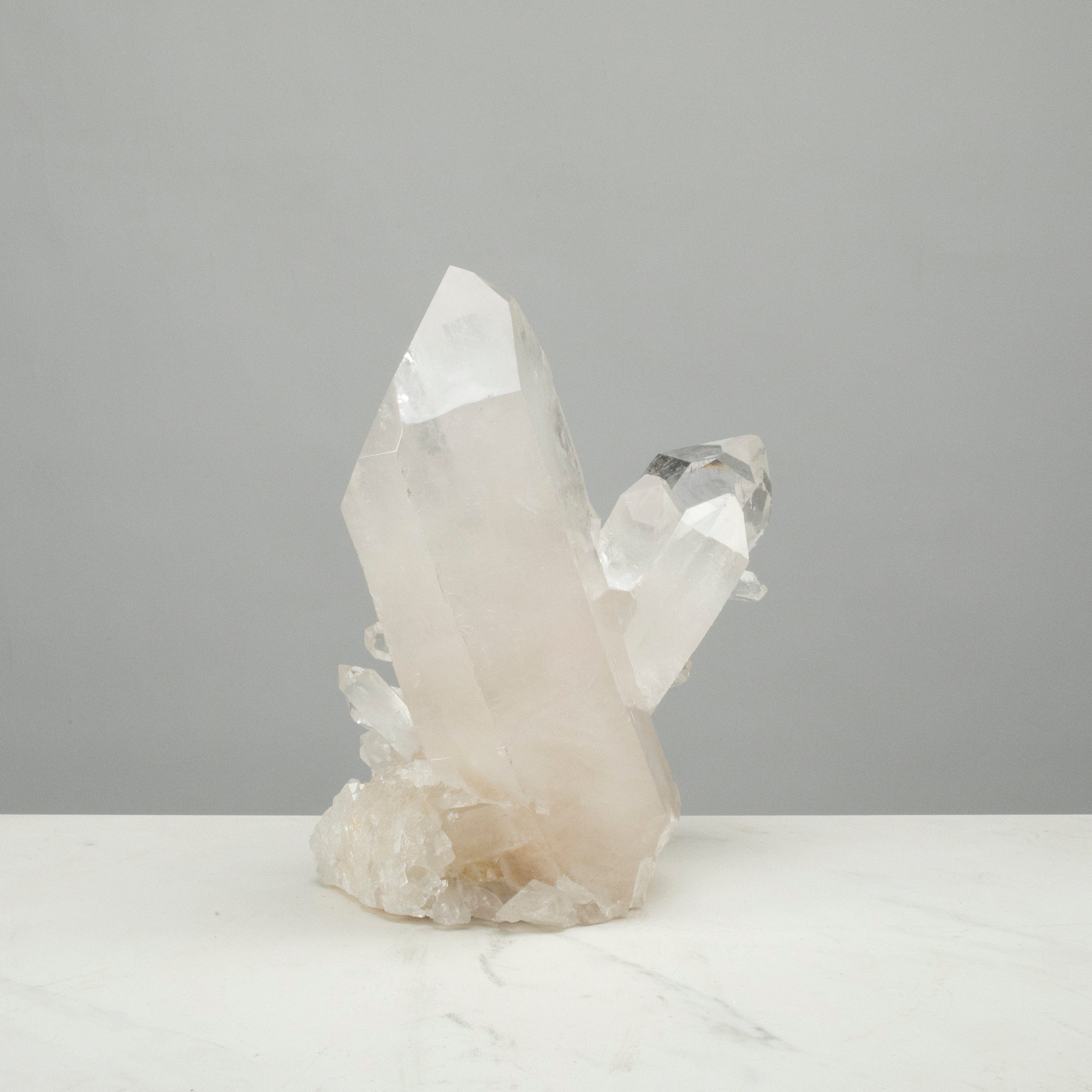 Kalifano Quartz Natural Clear Quartz Cluster Specimen 10" / 11lbs QC7000.003