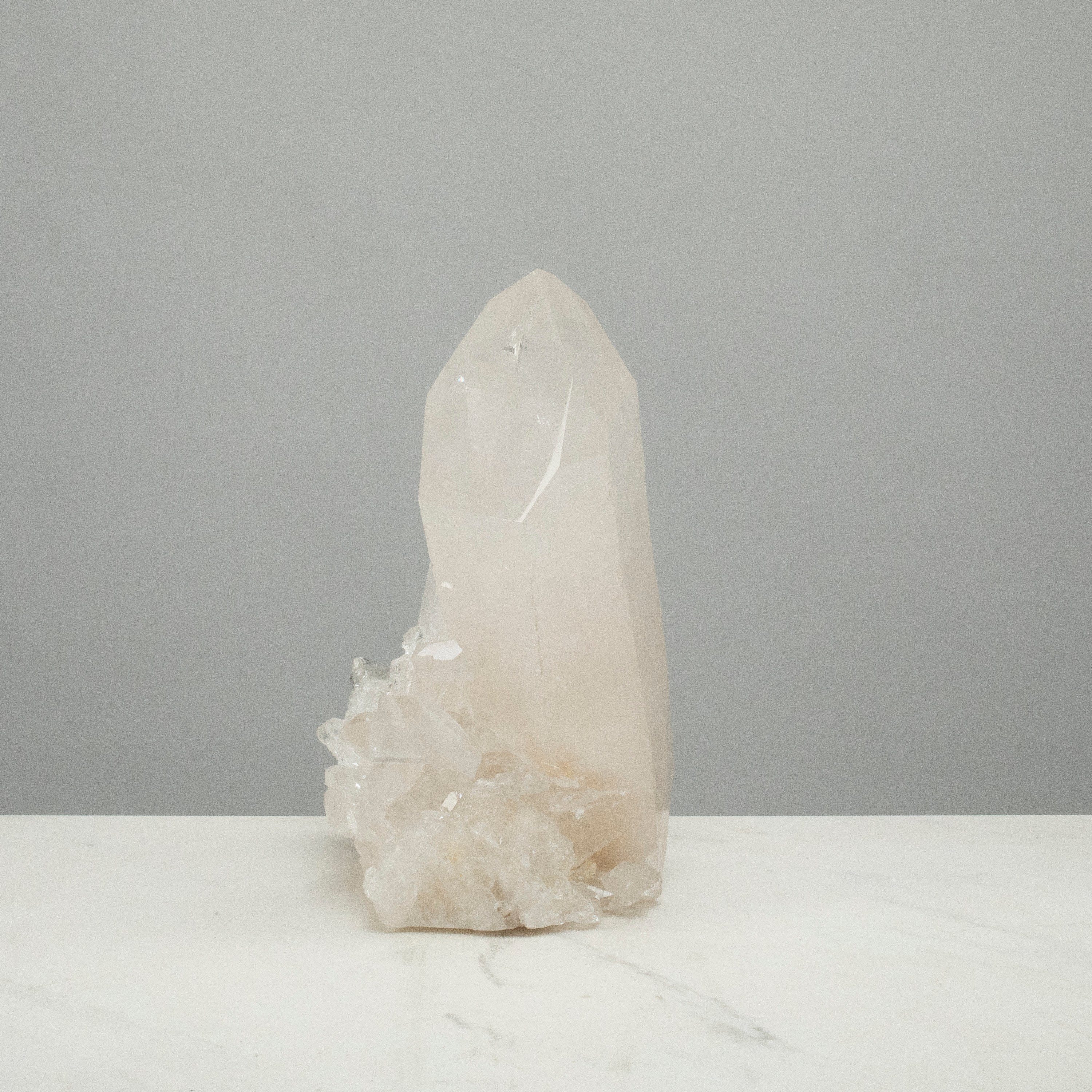 Kalifano Quartz Natural Clear Quartz Cluster Specimen 10" / 11lbs QC7000.003