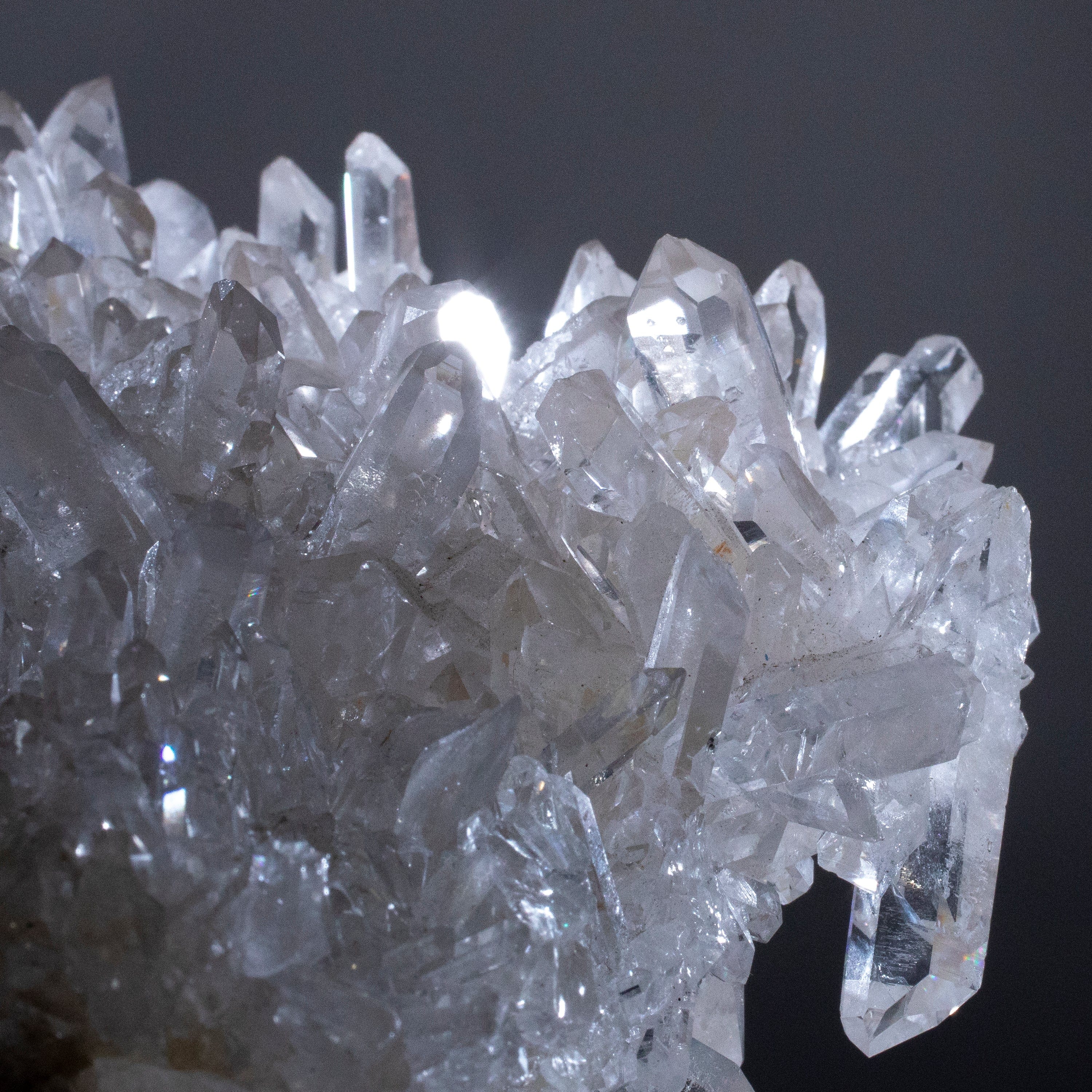 Kalifano Quartz Natural Clear Quartz Cluster Specimen 15" / 55lbs QC32000.003